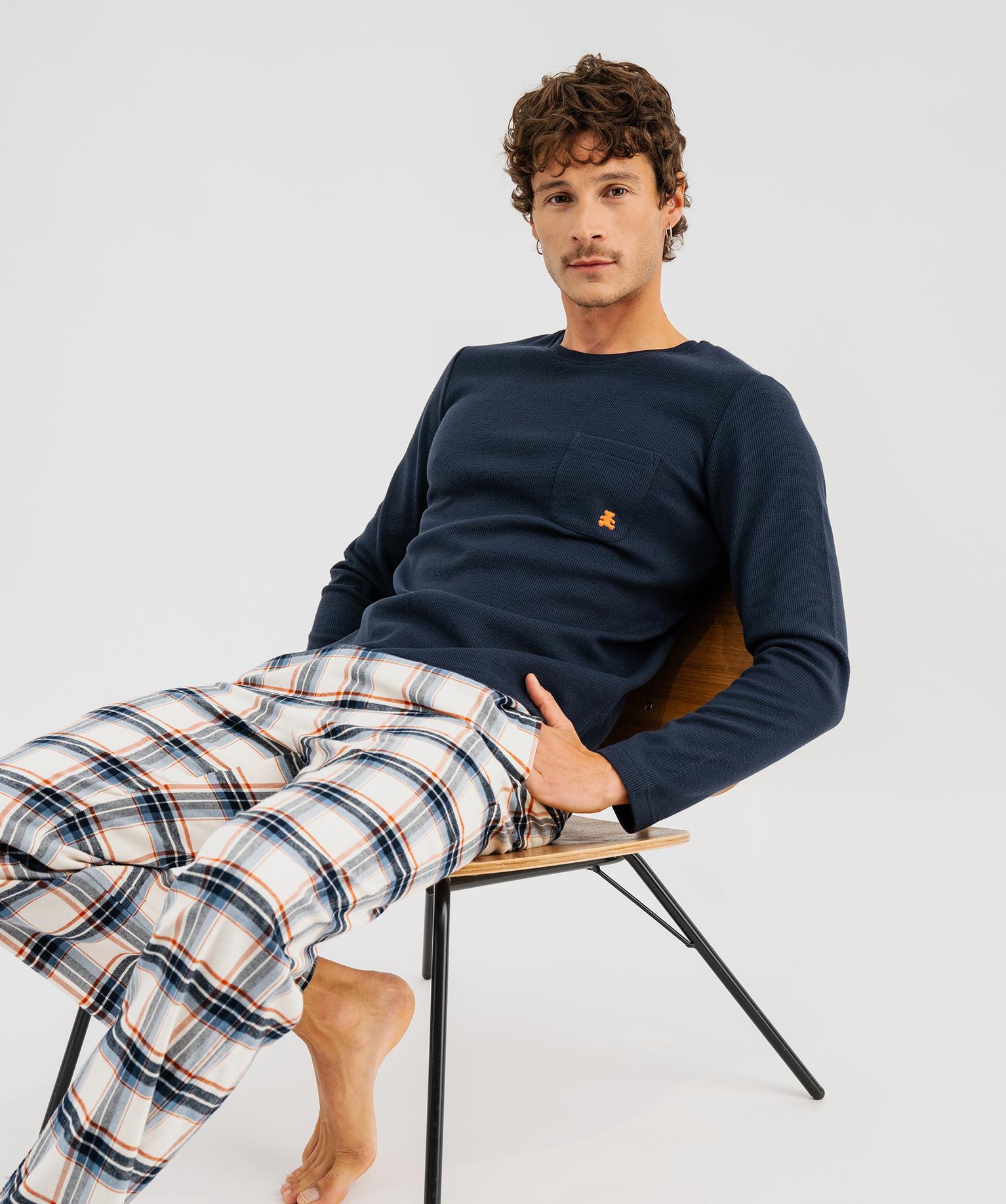 Pyjama à carreaux homme - LuluCastagnette - LULUCASTAGNETTE Pyjama à carreaux homme - LuluCastagnette - LULUCASTAGNETTE