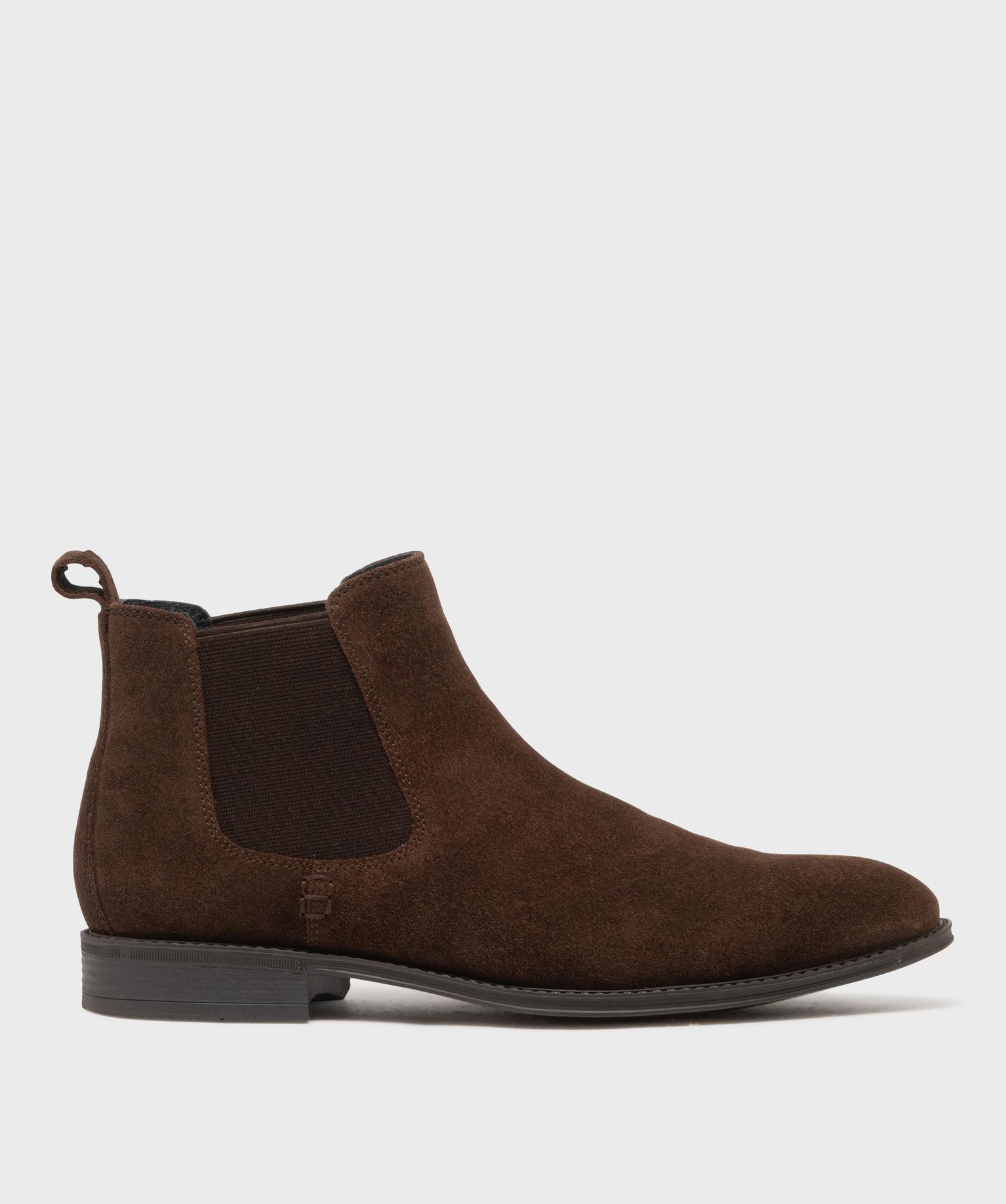 Chelsea boots dessus cuir velours homme - Tanéo - GEMO Chelsea boots dessus cuir velours homme - Tanéo - GEMO