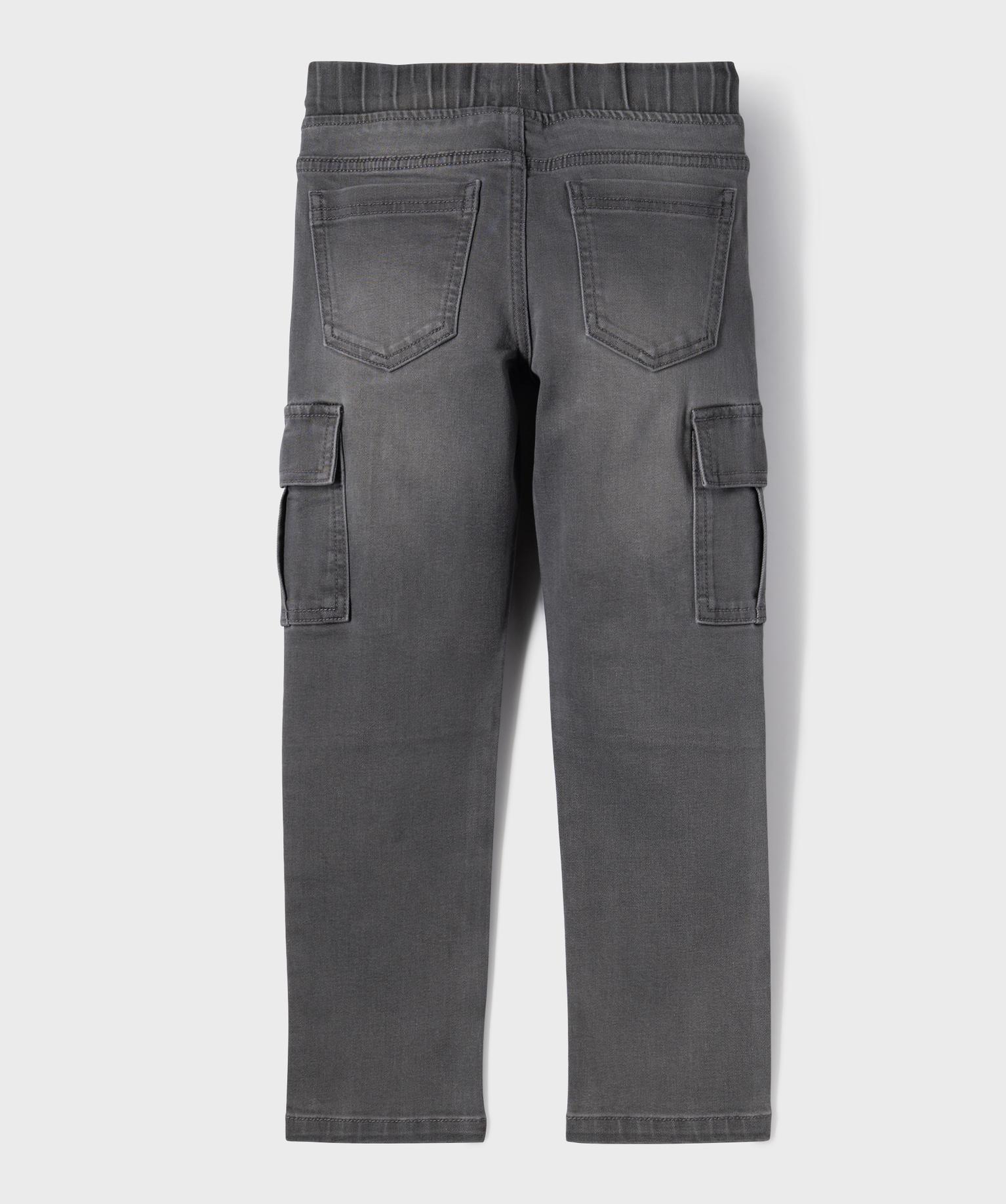 Pantalon Cargo Enfant Unisexe - Taille élastique Avec Cordon - Coupe Large Et Confortable - Idéal Pour Le Jeu