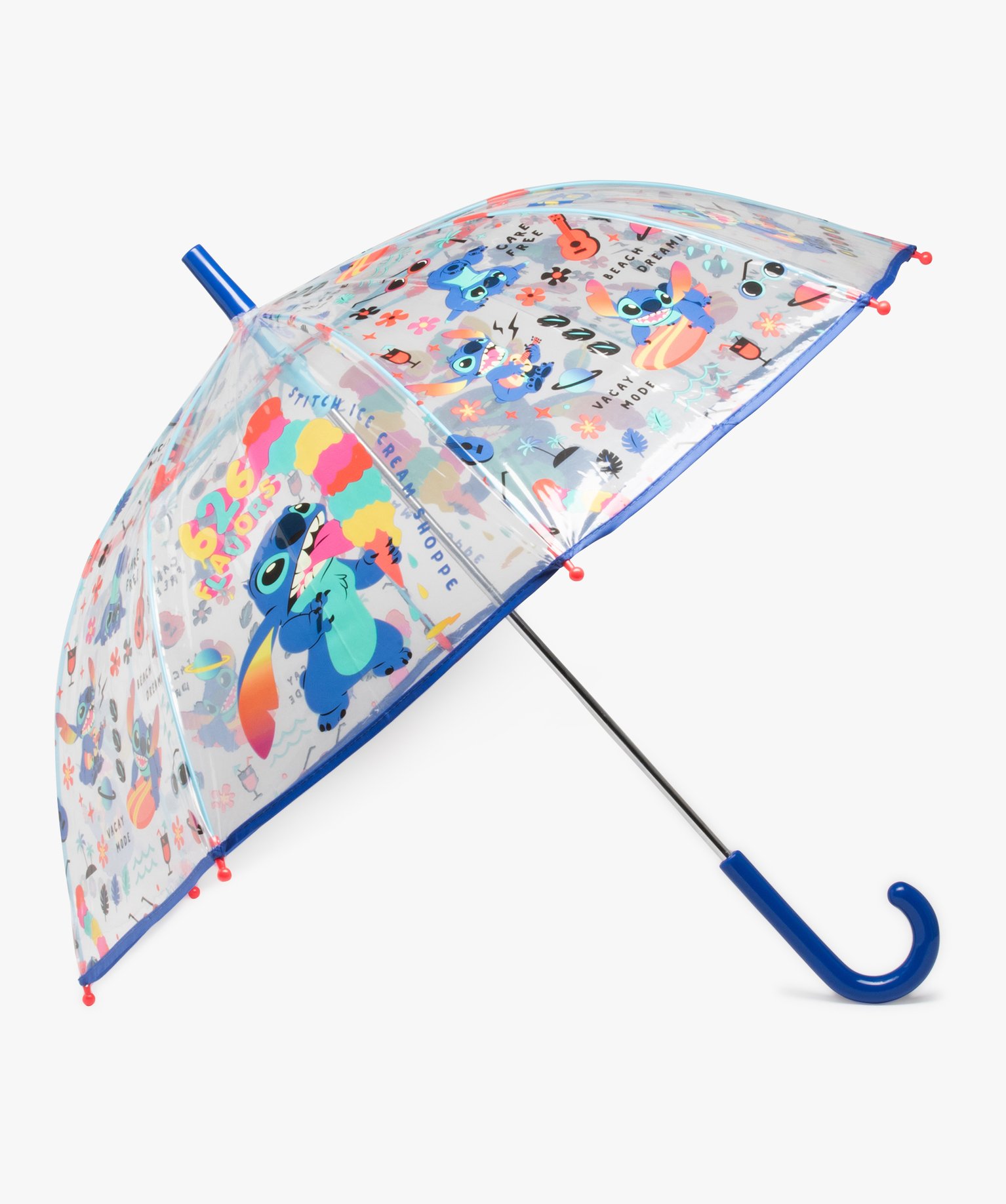 Parapluie transparent avec motifs Lilo et Stitch enfant - Disney - DISNEY