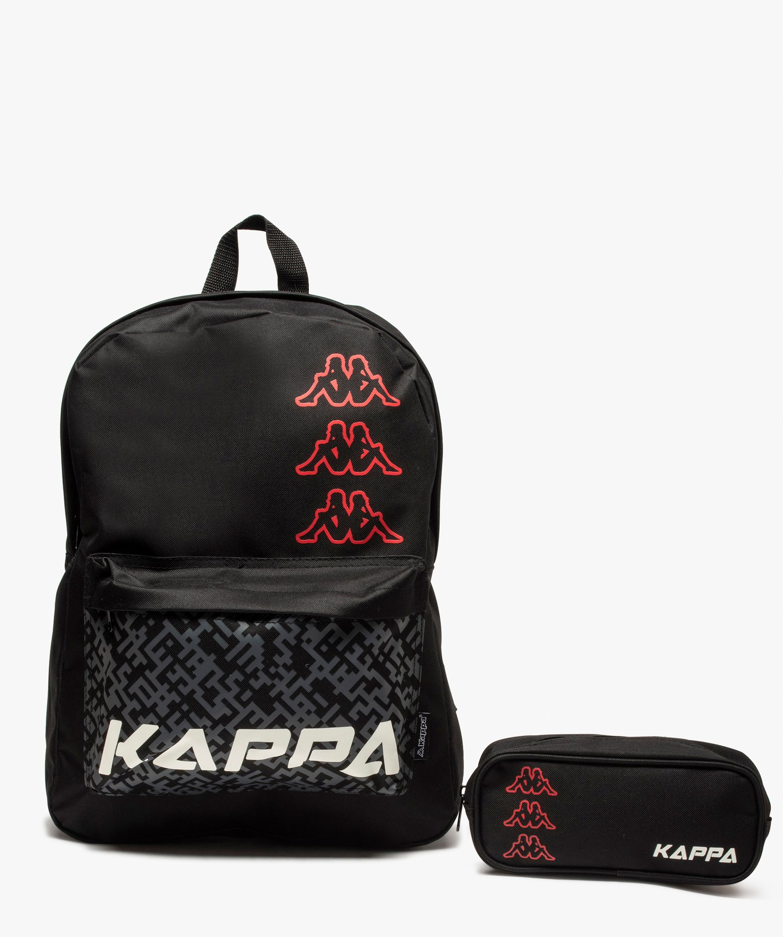 Sac à dos garçon avec trousse assortie - Kappa