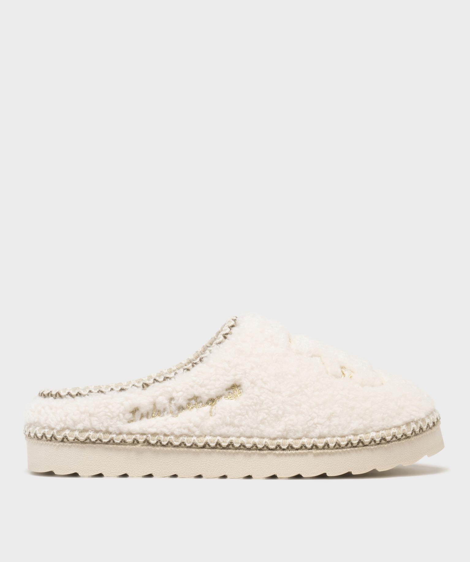 Chaussons mules en sherpa femme - LuluCastagnette - LULUCASTAGNETTE