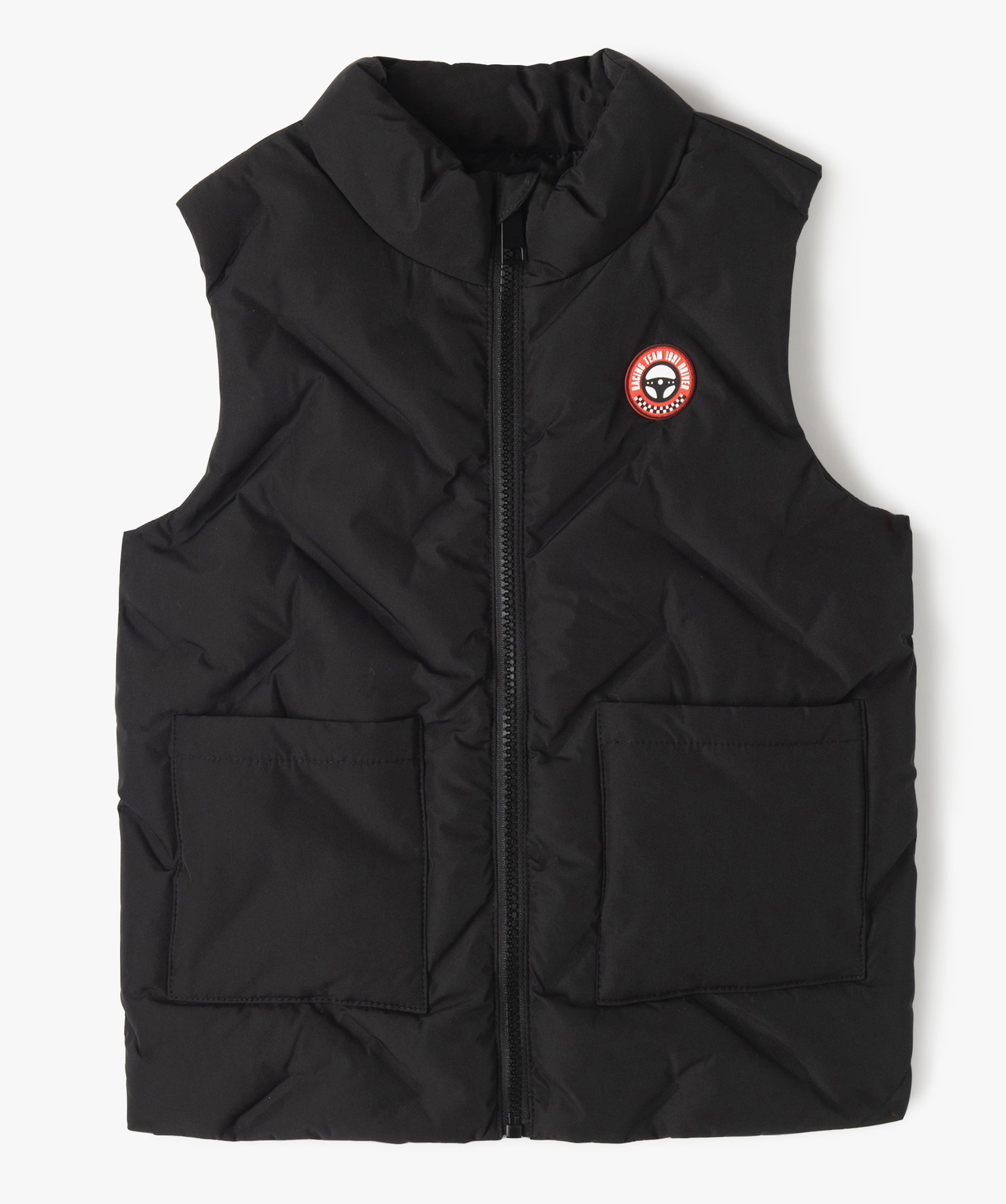 Blouson sans manches matelassé avec col montant garçon - 12 - noir - GEMO