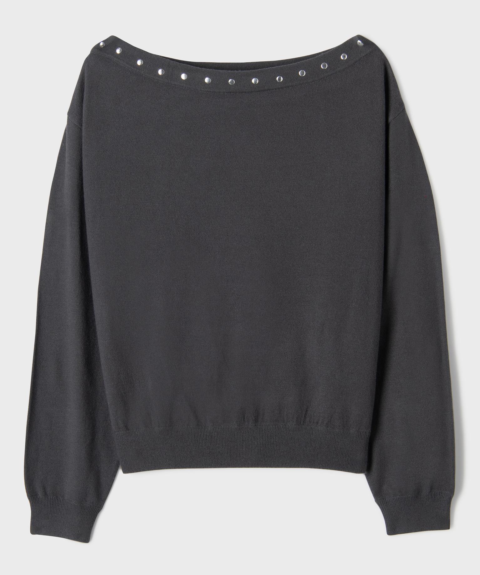 Pull fin encolure bateau fille - GEMO