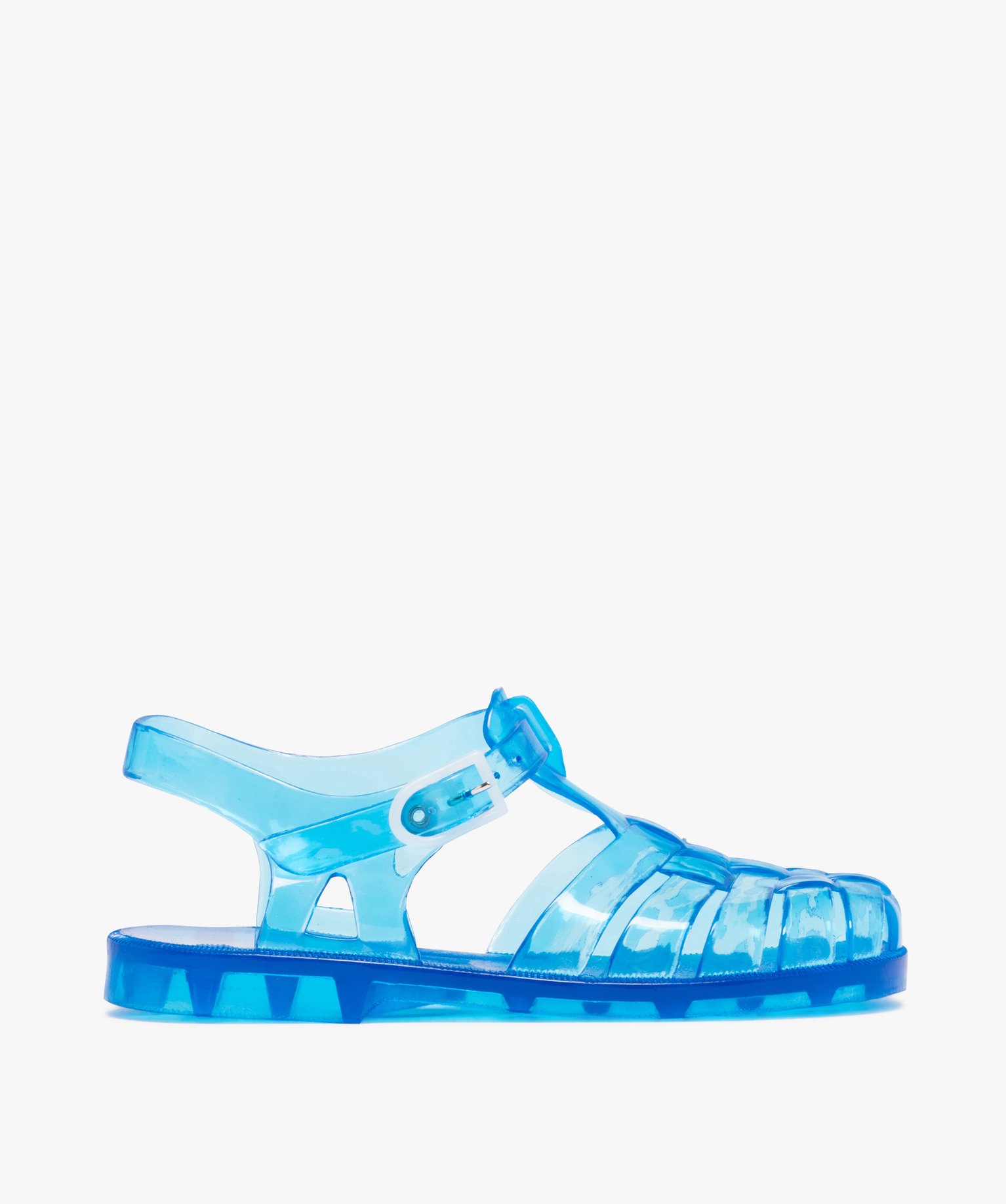 Sandales de plage garçon à multibrides translucides - 33 - bleu - GEMO