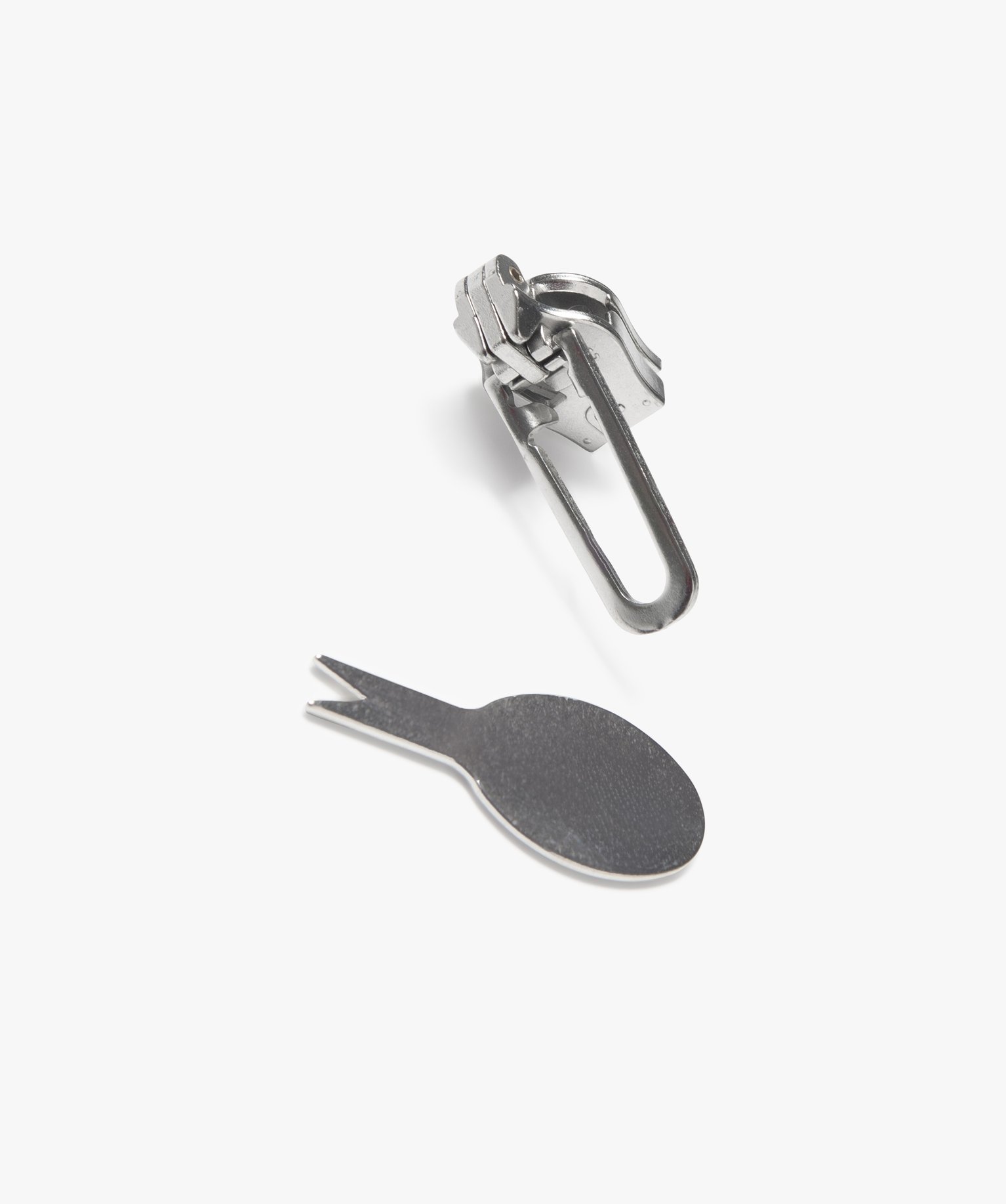Curseur de réparation fermeture éclair maille nylon - Prima - TU - argent - PRIMA