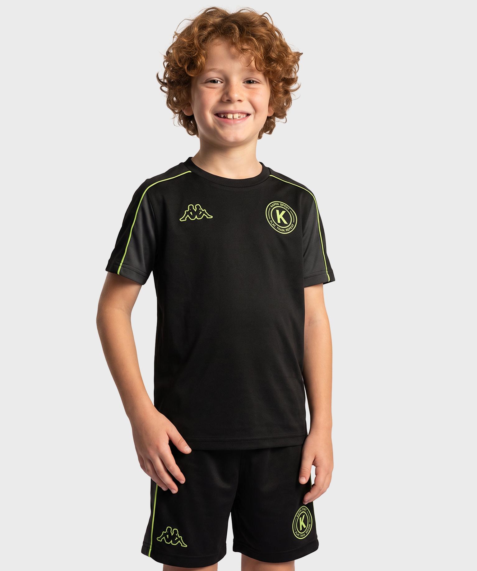 Ensemble 2 pièces tee-shirt manches courtes + short garçon - Kappa - KAPPA Ensemble 2 pièces tee-shirt manches courtes + short garçon - Kappa - KAPPA