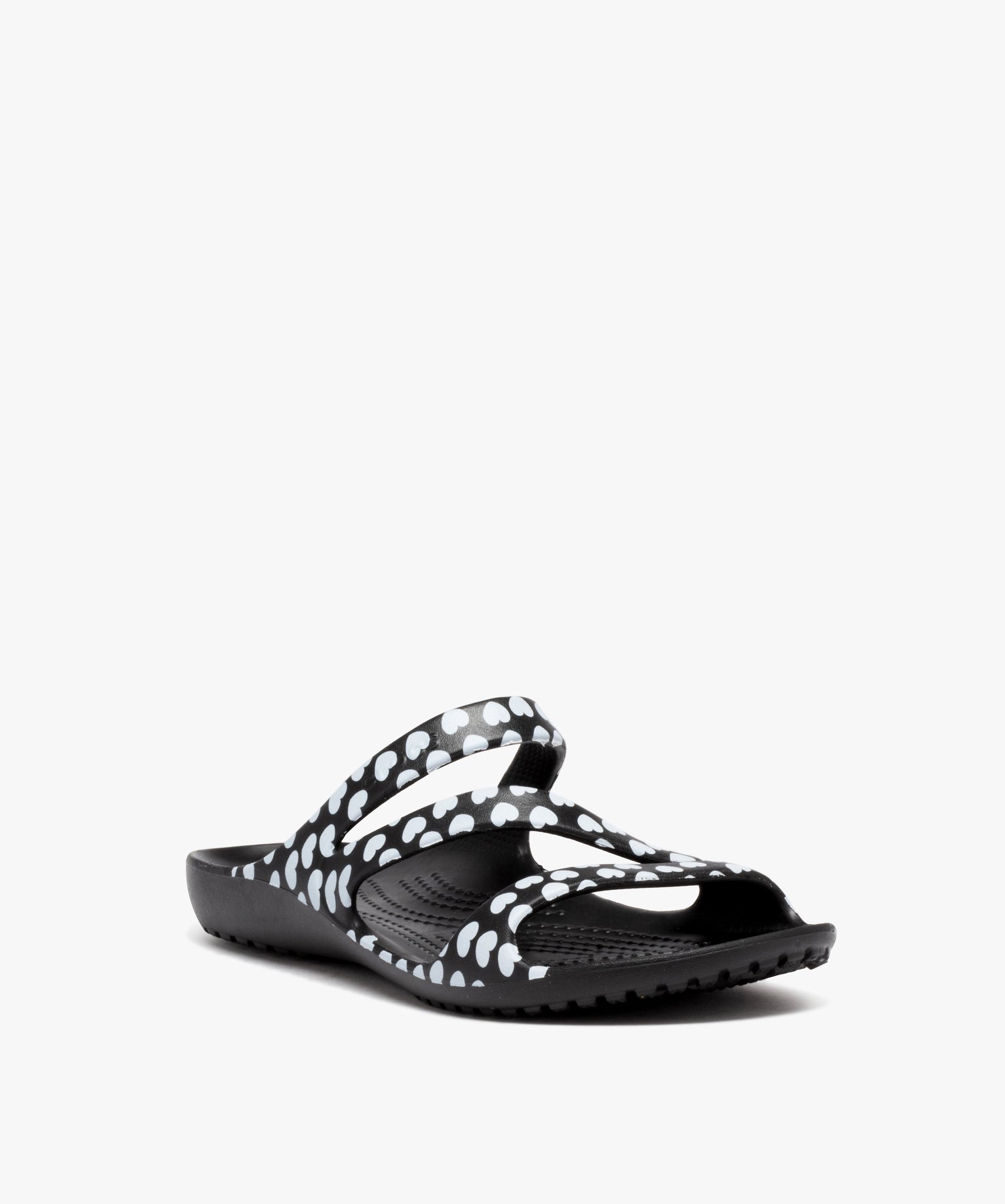Mules de piscine femme bride en Z à motifs - Crocs - 36/37 - noir - CROCS