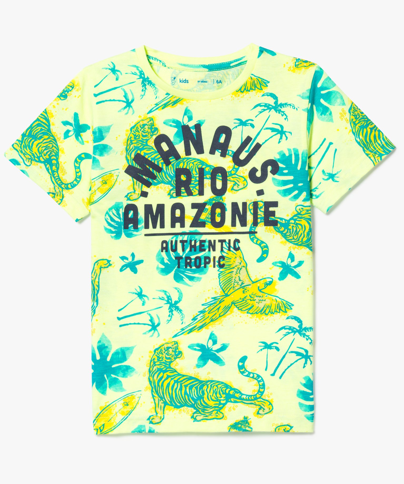 Tee-shirt tendance jungle
