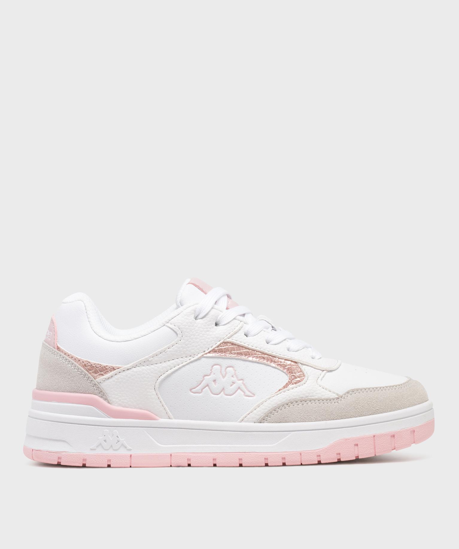 Baskets basses Logo Manis 2.0 Snake femme - Kappa - 37 - blanc standard - KAPPA
