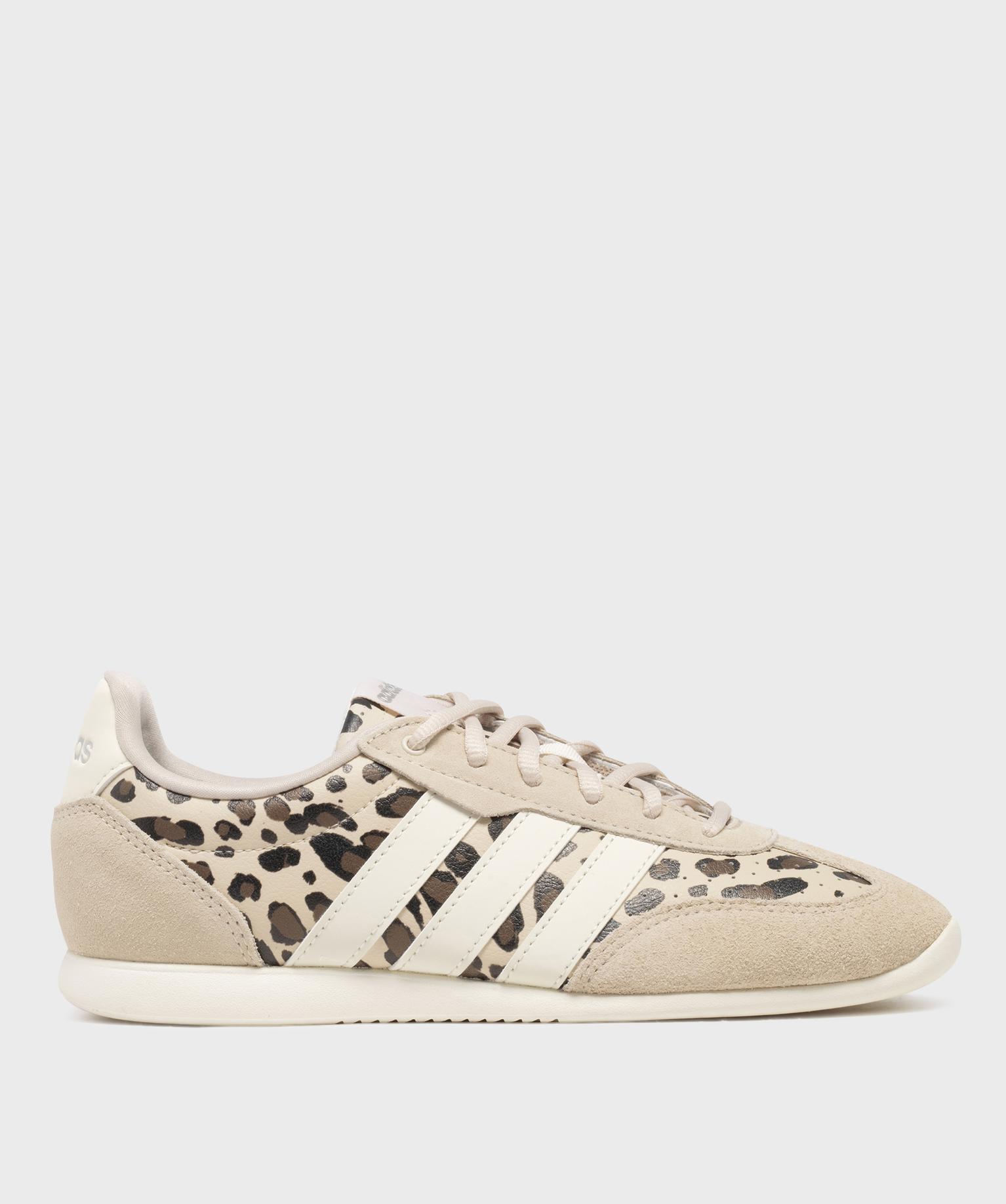 Baskets Barreda Lo à motif léopard femme - Adidas - 37 - beige - ADIDAS