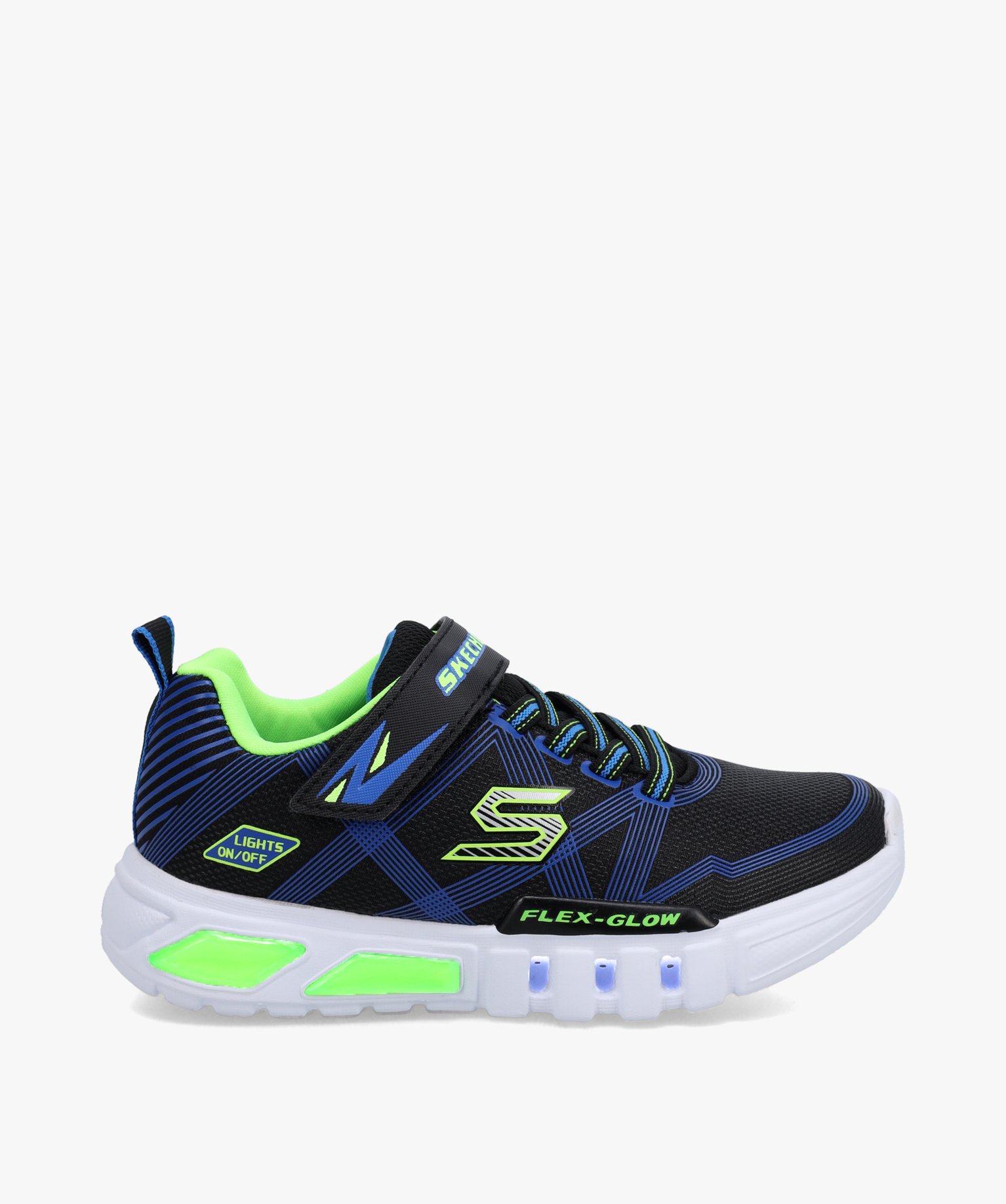 Baskets garcon running a semelle lumineuse Skechers