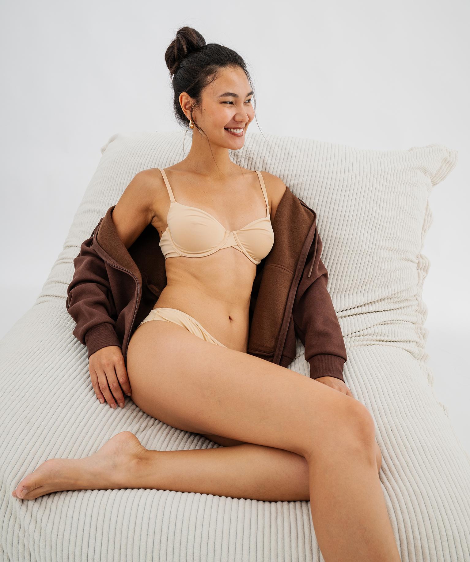 Soutien-gorge corbeille en microfibre femme - GEMO Soutien-gorge corbeille en microfibre femme - GEMO