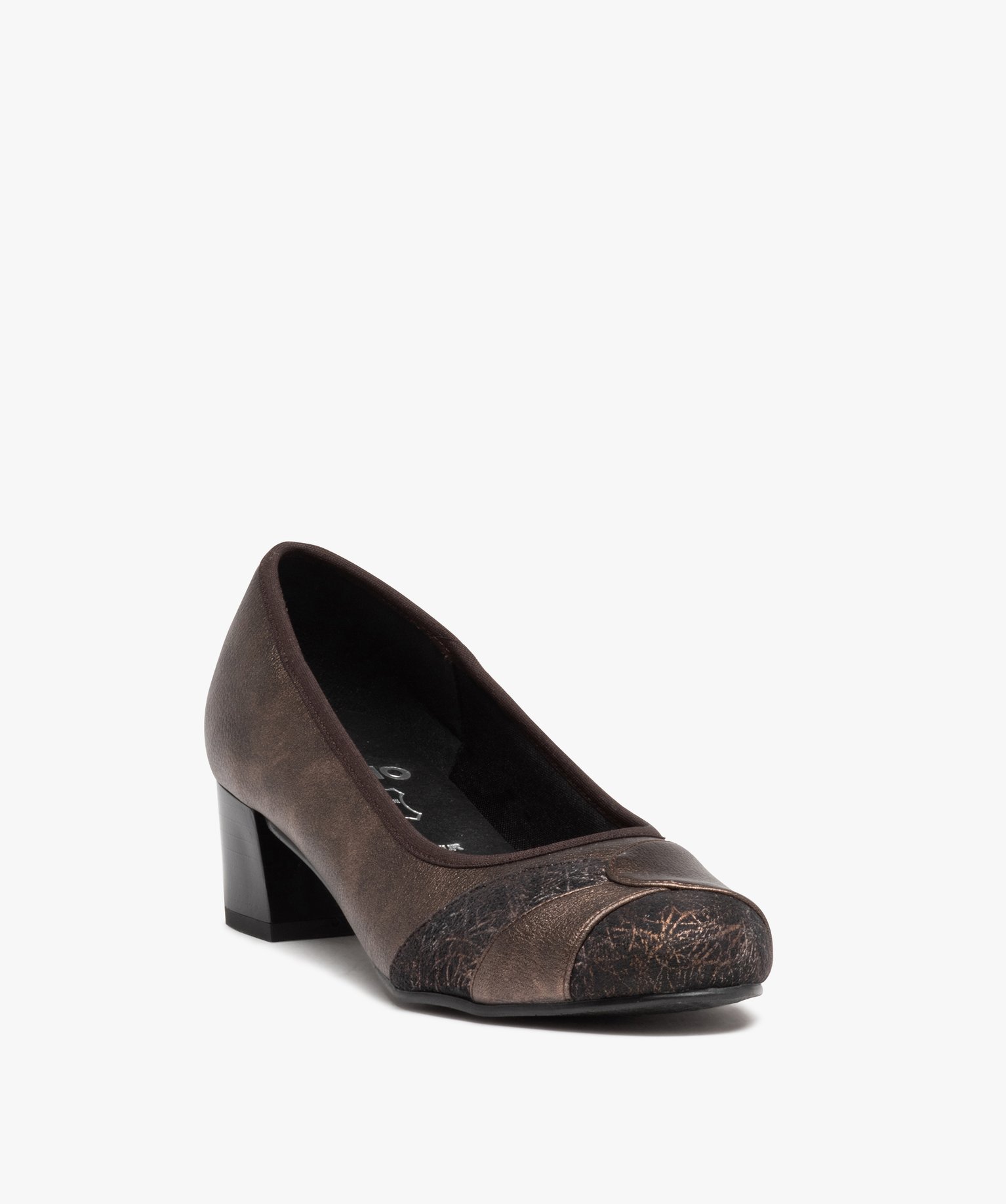 escarpin creme femme