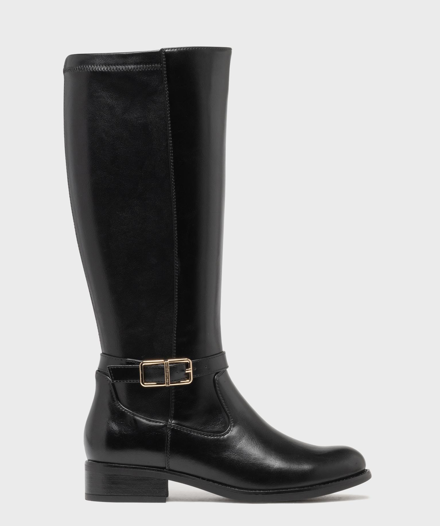 Bottes cavalières avec tige élastiquée femme - LuluCastagnette - 41 - noir standard - LULUCASTAGNETTE