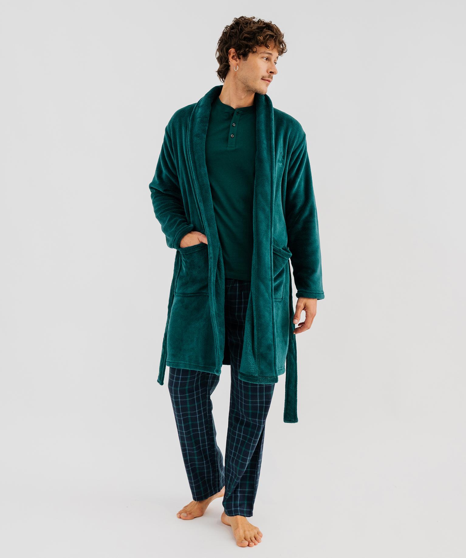 Robe de chambre polaire homme - GEMO Robe de chambre polaire homme - GEMO