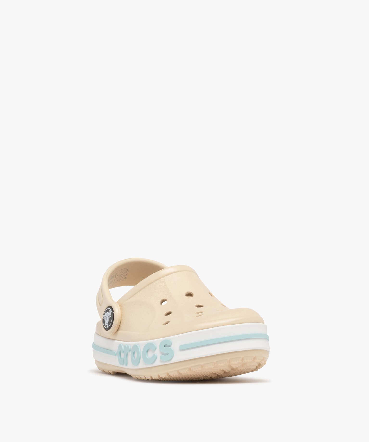 Sabots souples garçon dessus perforé à semelle épaisse - Crocs - 25/26 - beige standard - CROCS