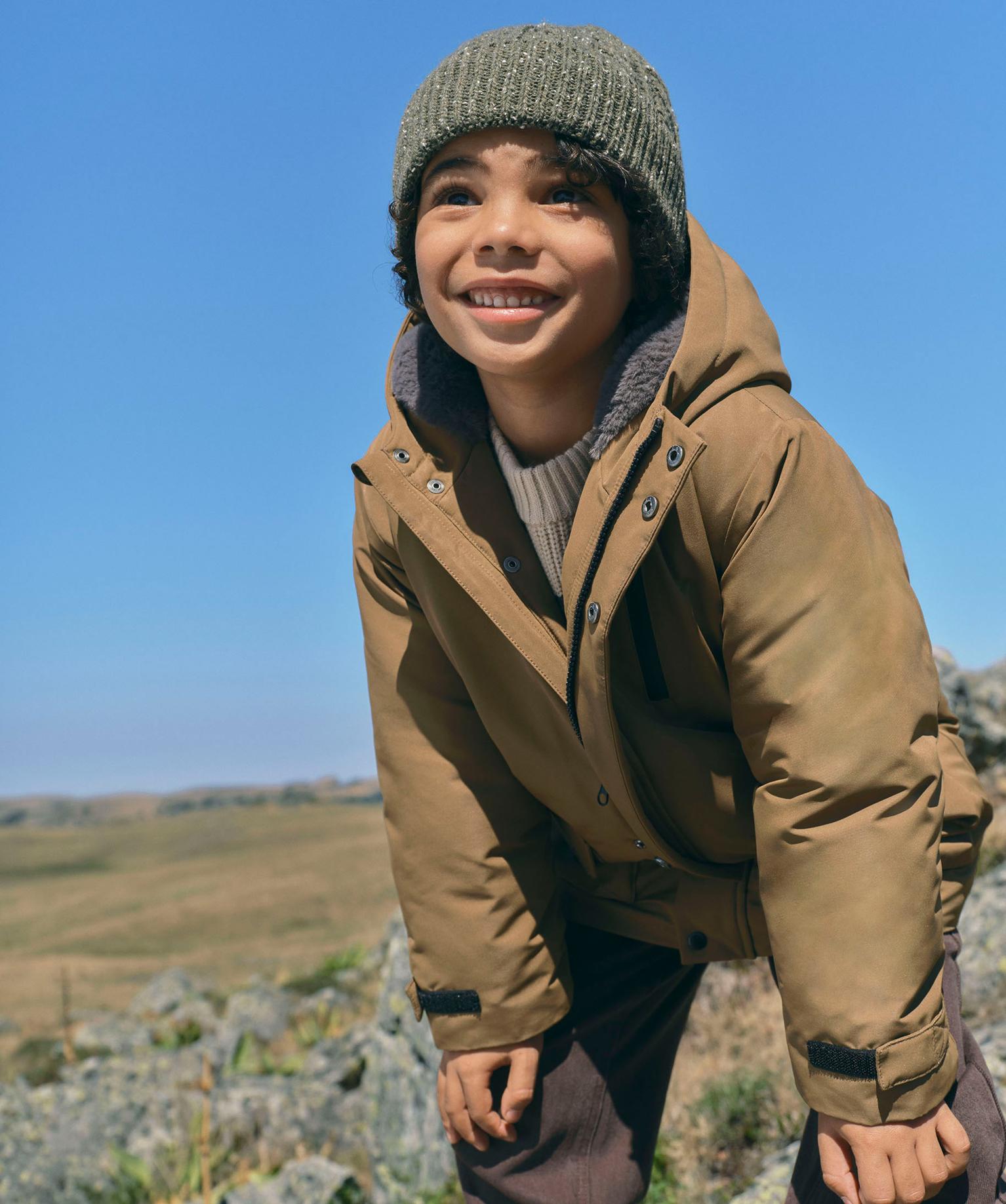 Parka à capuche avec doublure douillette garçon - GEMO Parka à capuche avec doublure douillette garçon - GEMO