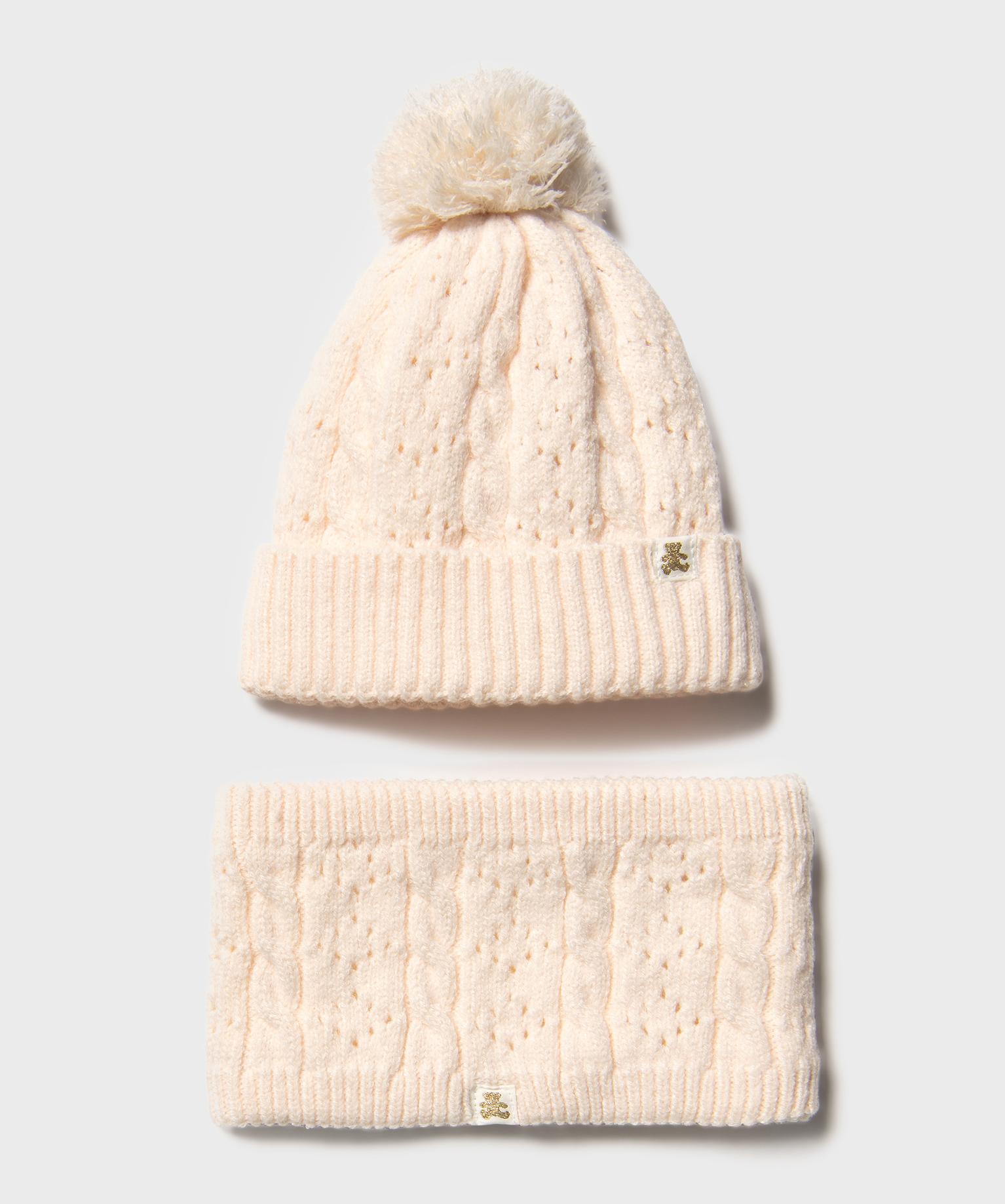 Ensemble bonnet et snood bébé fille - LuluCastagnette - LULU CASTAGNETT Ensemble bonnet et snood bébé fille - LuluCastagnette - LULU CASTAGNETT