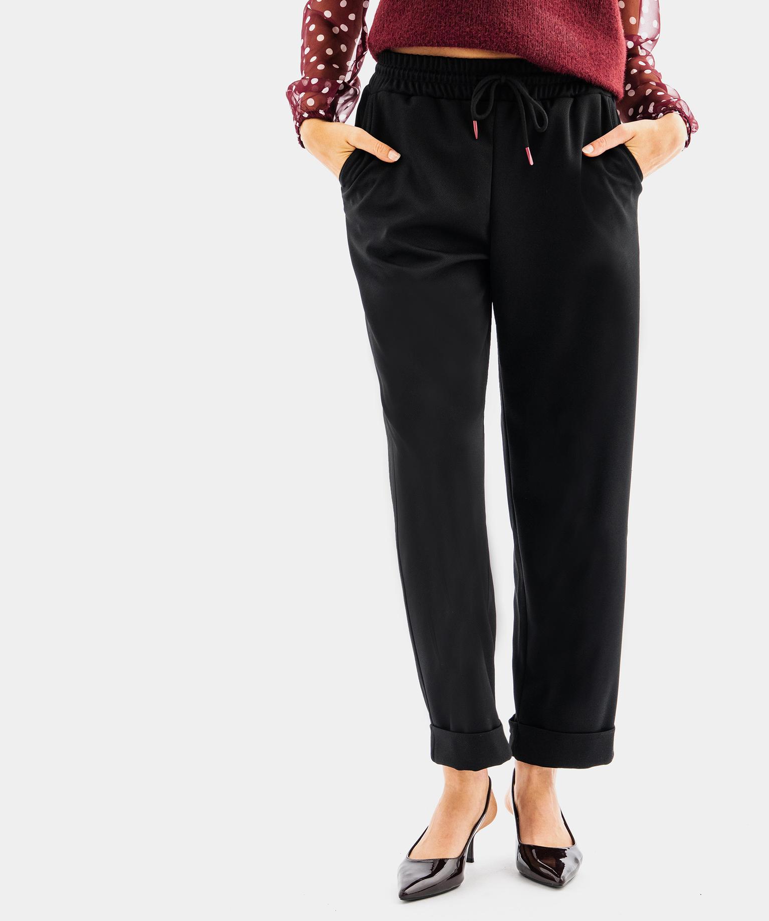 Pantalon fluide carrot femme - GEMO