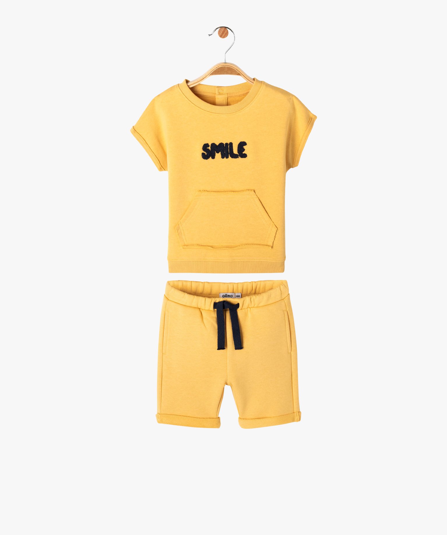 Ensemble été Garçon – Short + Tee-shirt Manches Courtes, Ages 1 à 10 Ans, Coupe Ample, Confortable, Séchage Rapide, Pour Vacances/plage