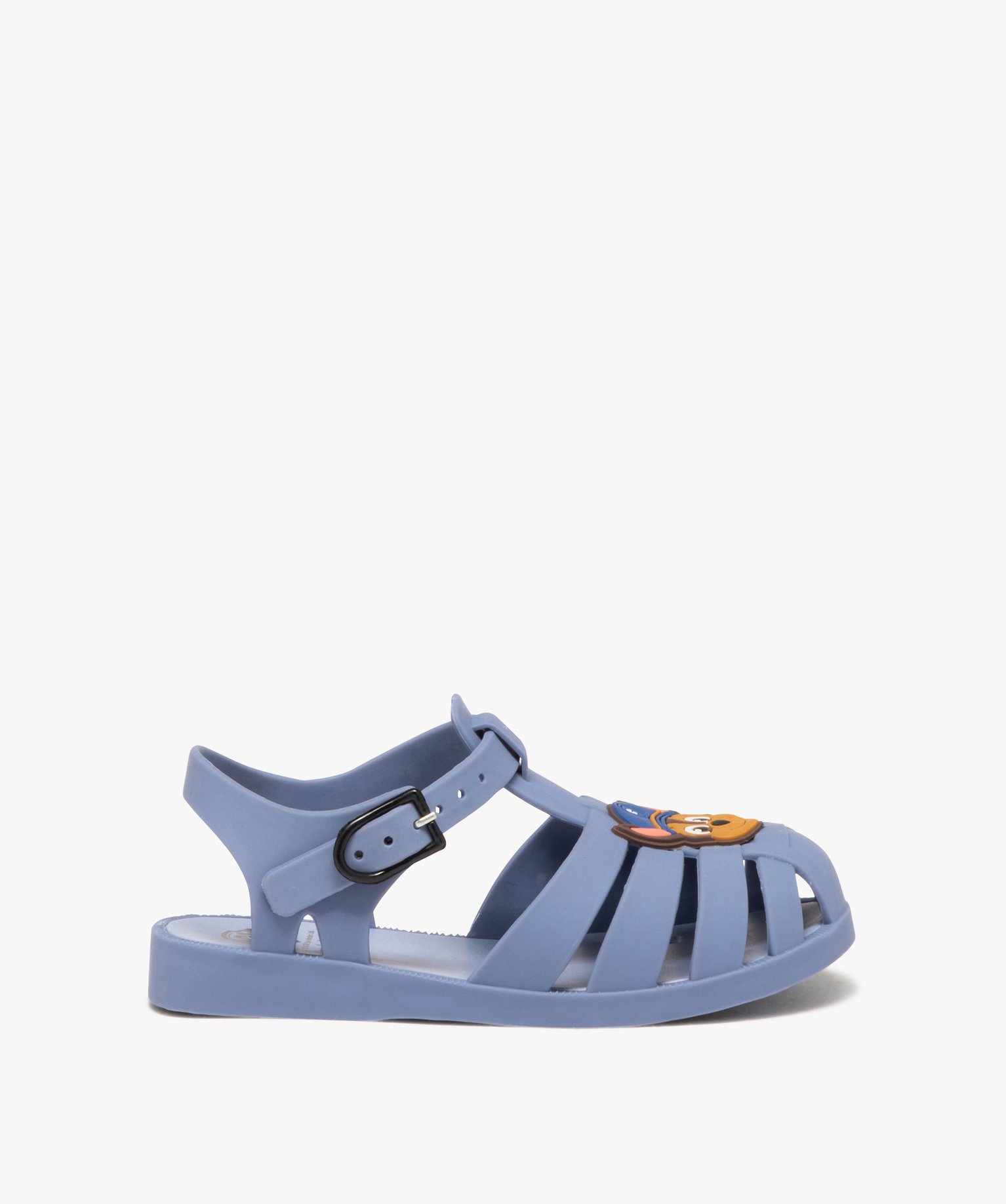 Sandales de plage garçon unies avec bride cheville et bout fermé - Pat Patrouille - 25 - bleu - PAT PATROUILLE