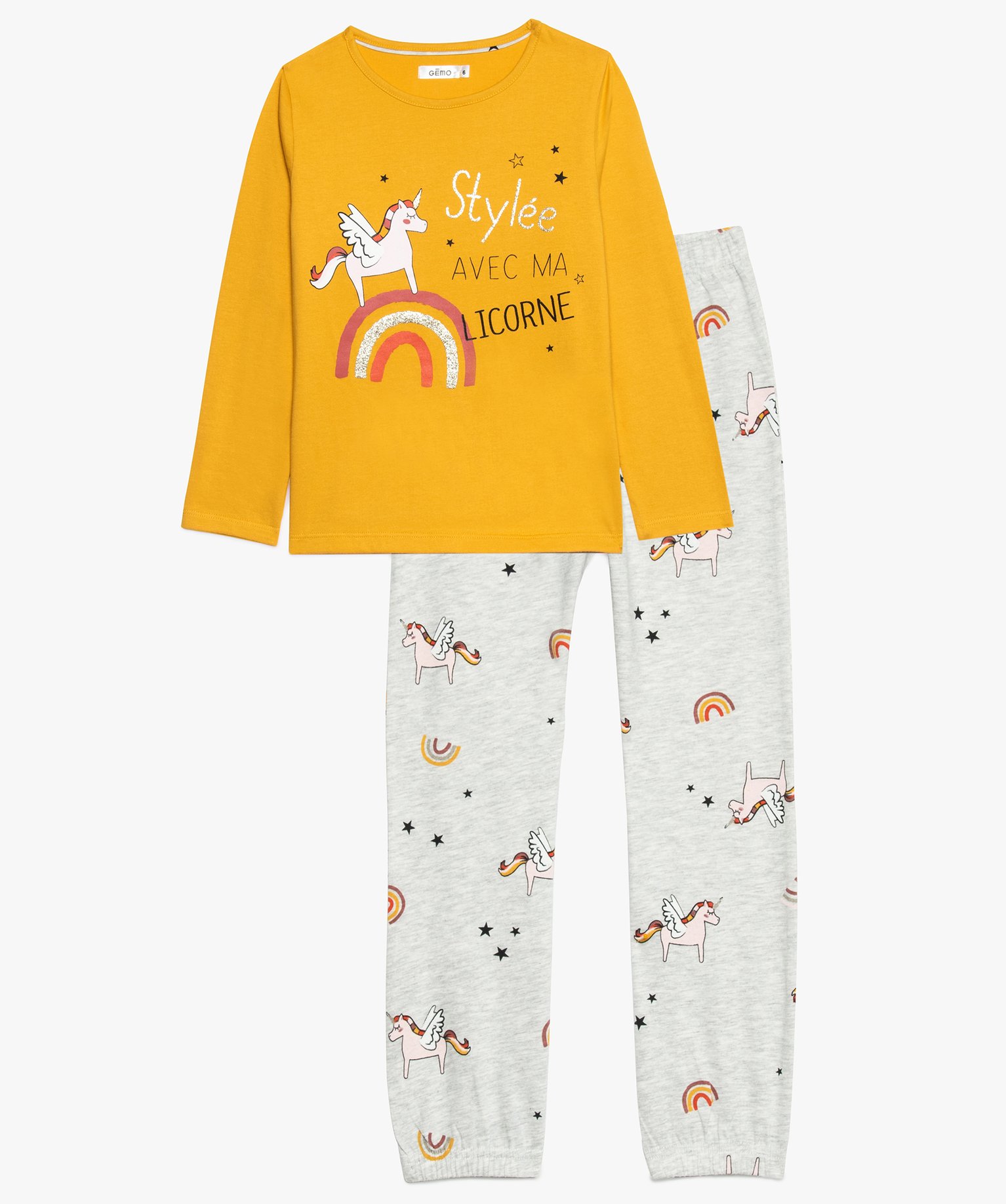 Gemo pyjama licorne sale