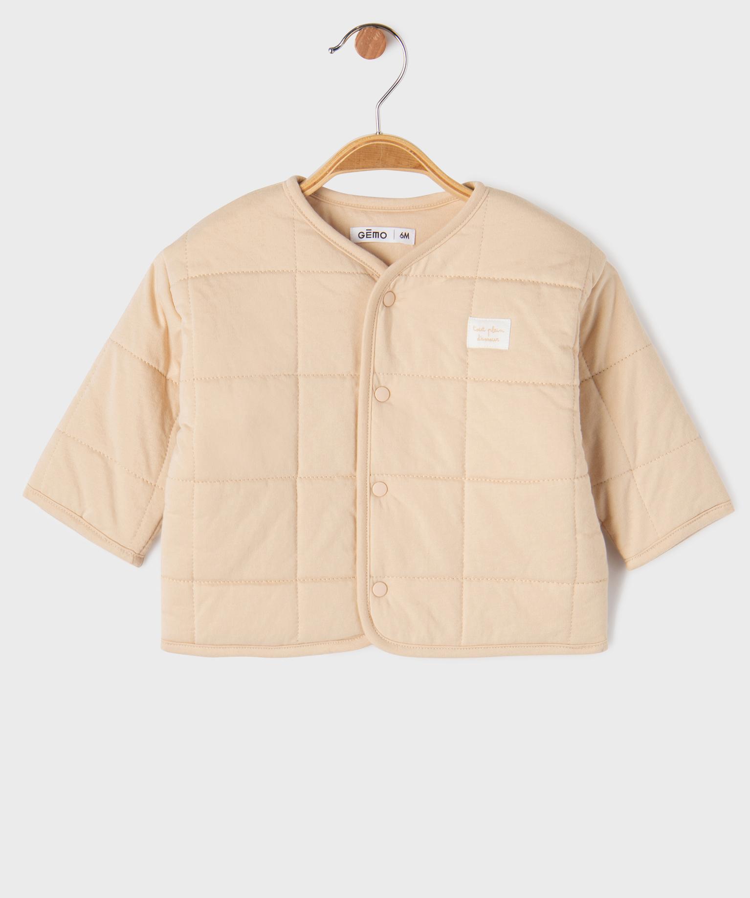 Sweat brassière en matière matelassée bébé - GEMO Sweat brassière en matière matelassée bébé - GEMO