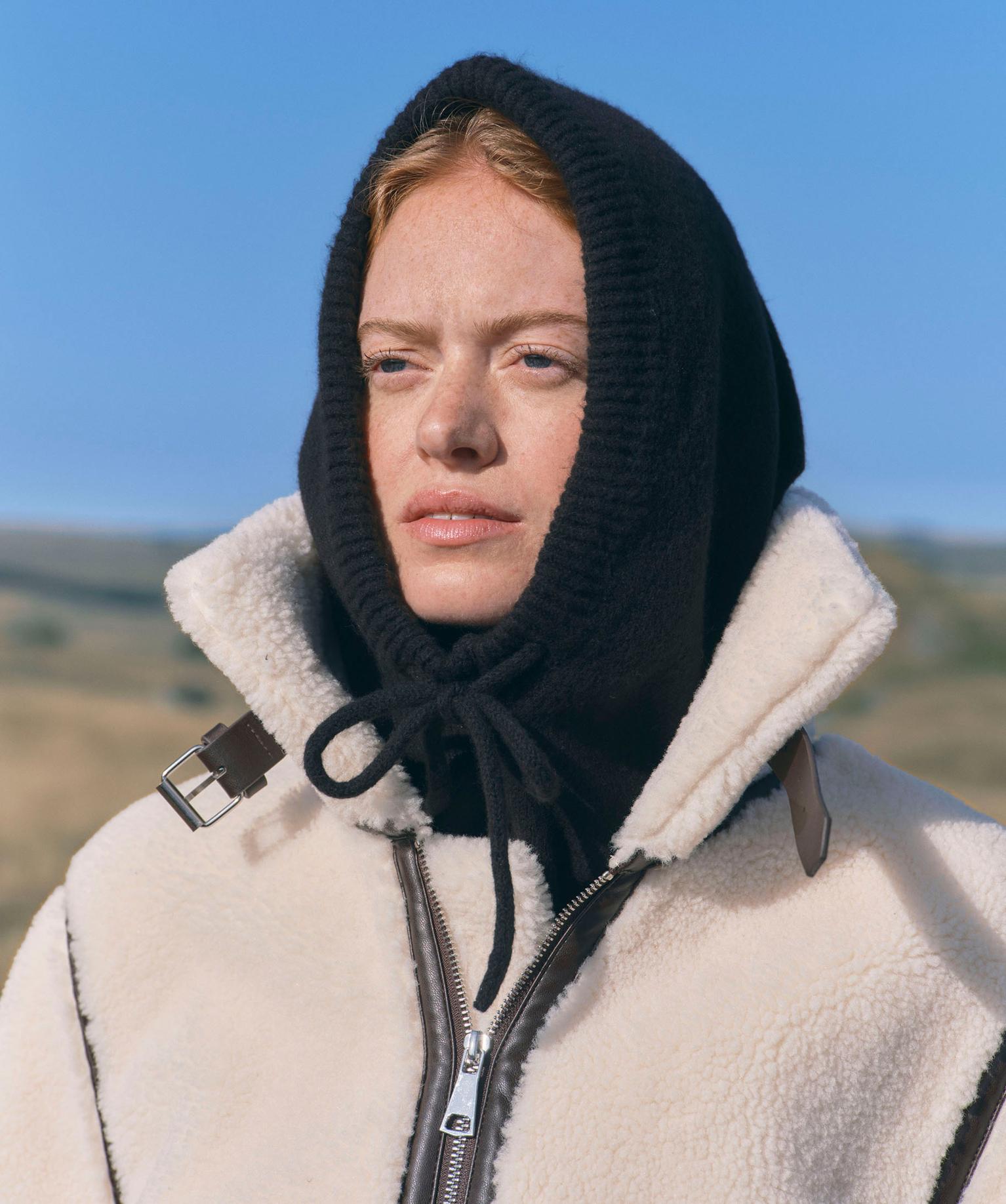 Cagoule en maille femme - GEMO