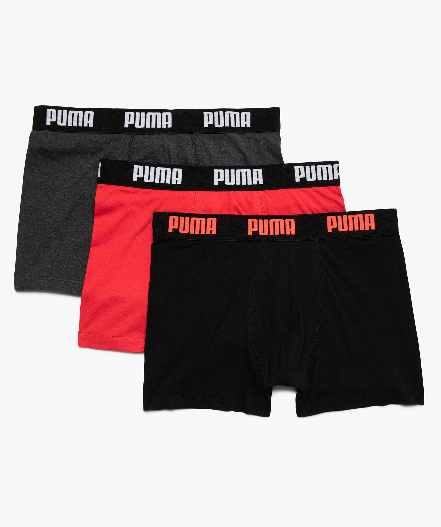 اخفاء الاسلاك Boxer homme en coton stretch - Puma (lot de 3) اخفاء الاسلاك