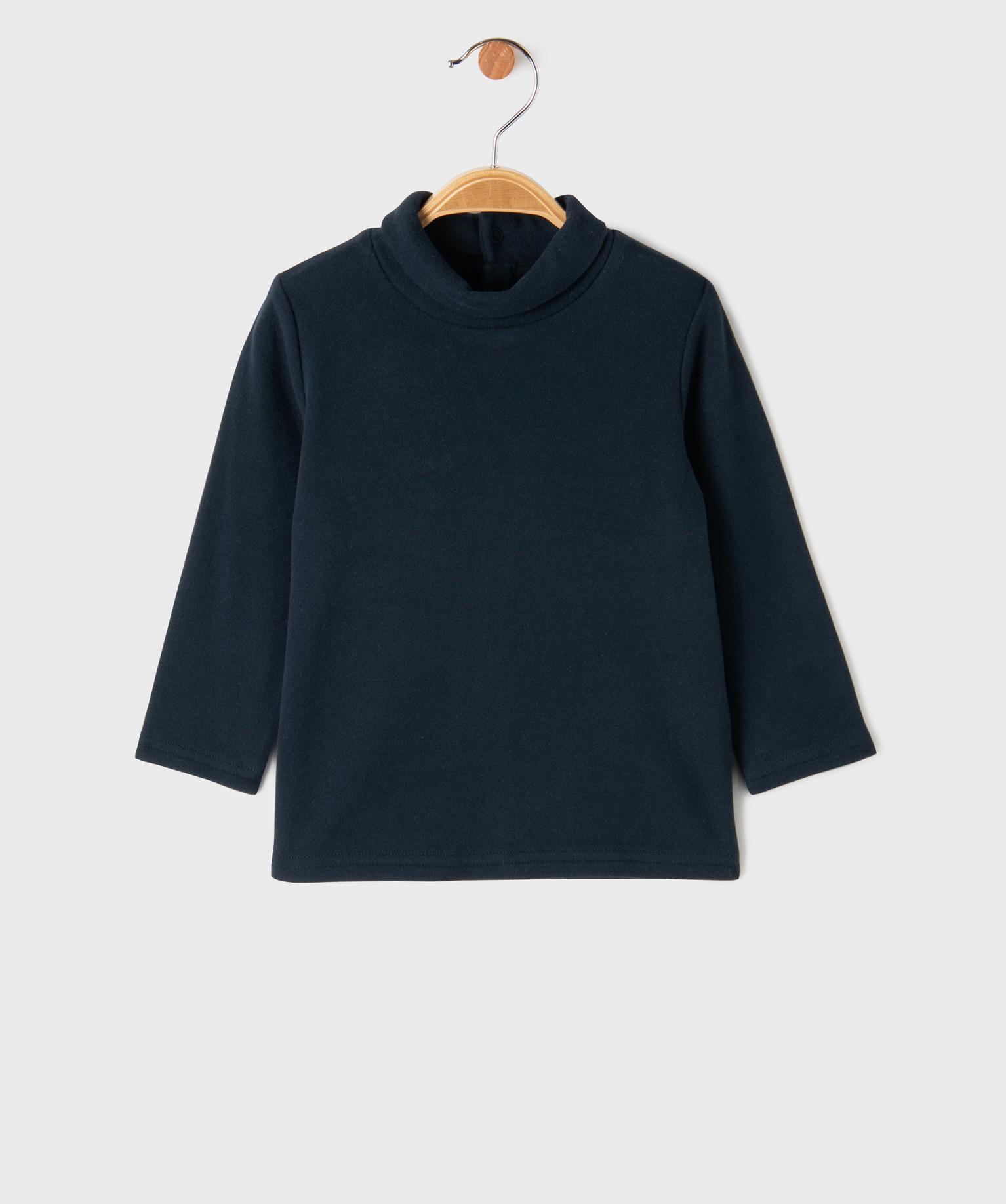 Tee-shirt manches longues à col roulé en matière chaude bébé garçon - GEMO Tee-shirt manches longues à col roulé en matière chaude bébé garçon - GEMO