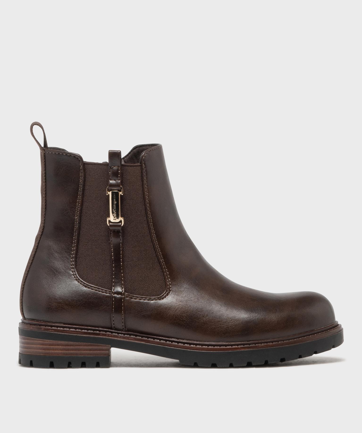 Boots avec élastique latéral et semelle crantée femme - LuluCastagnette - LULUCASTAGNETTE Boots avec élastique latéral et semelle crantée femme - LuluCastagnette - LULUCASTAGNETTE