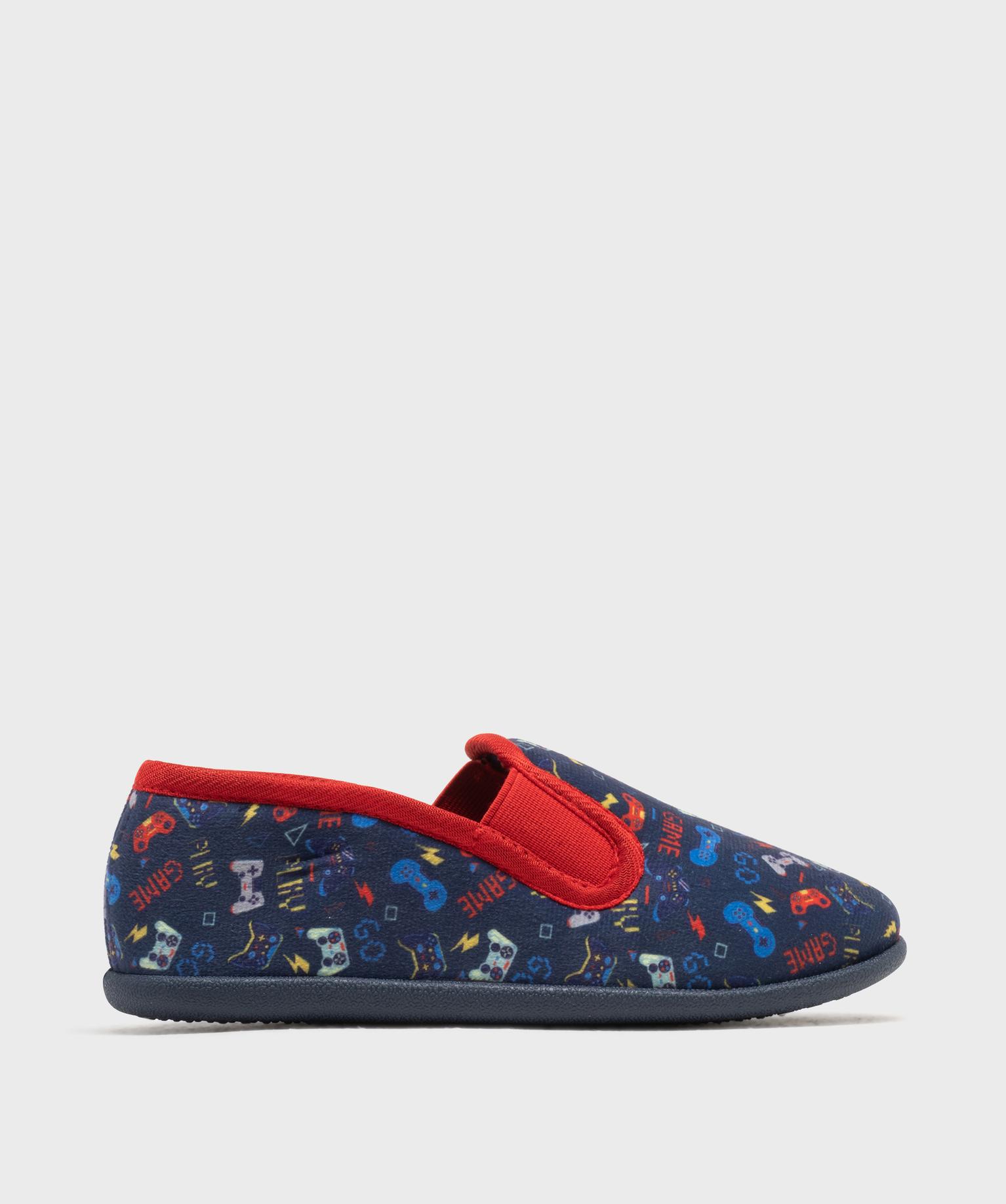 Chaussons sans-gêne élastiqués garçon - GEMO Chaussons sans-gêne élastiqués garçon - GEMO