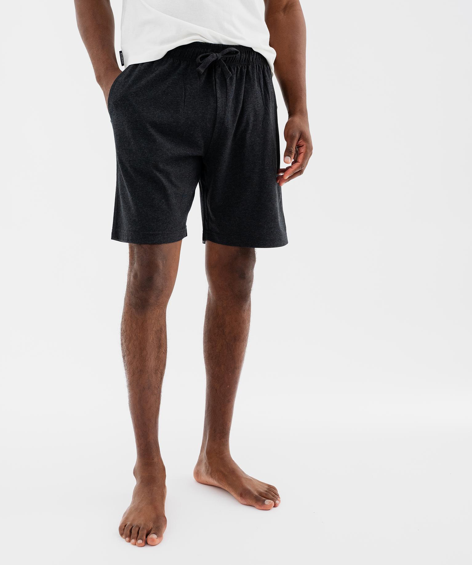 Short de pyjama en jersey à taille élastique homme - GEMO Short de pyjama en jersey à taille élastique homme - GEMO