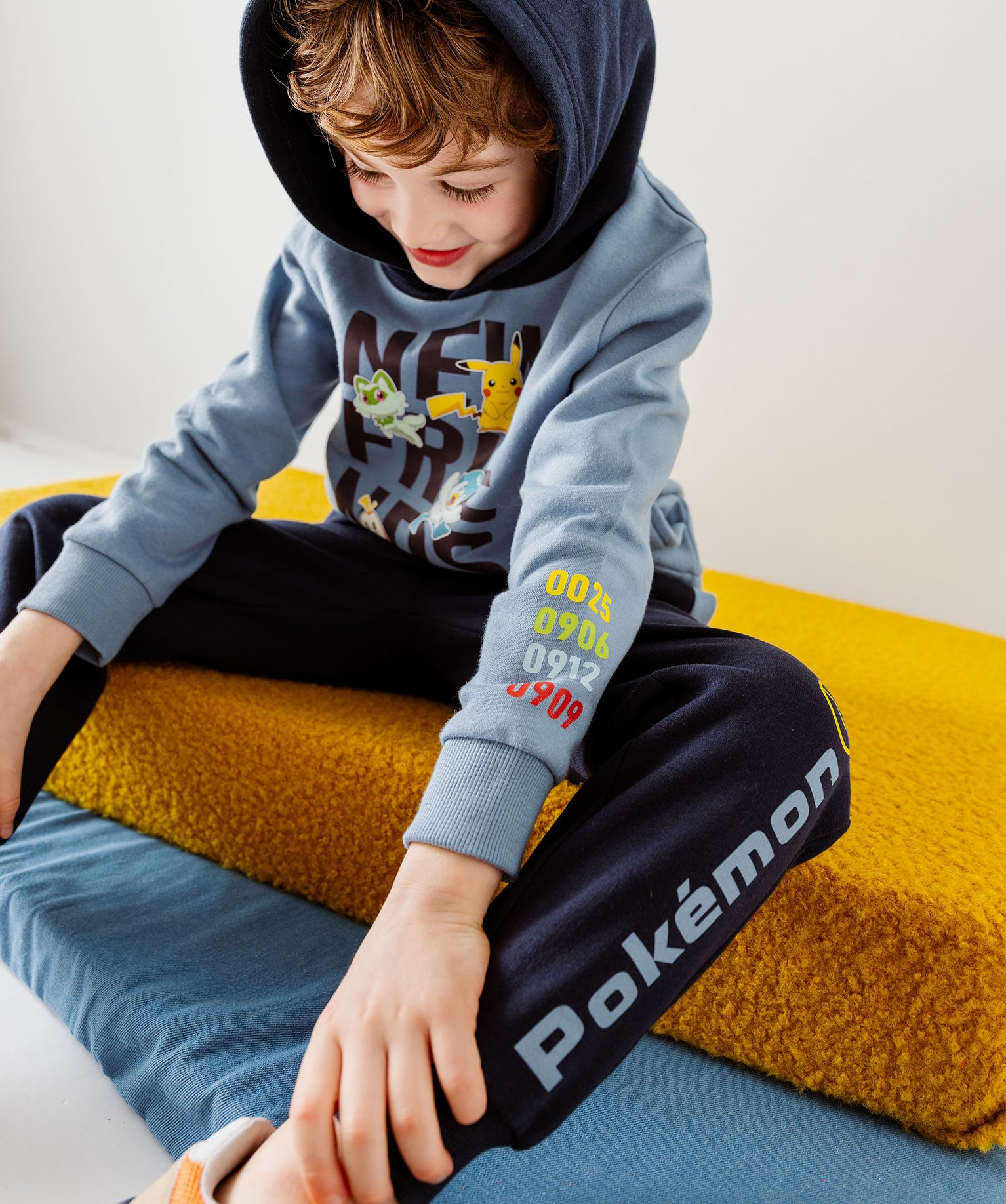 Pantalon de jogging bicolore garçon - Pokemon - 6 - bleu - POKEMON