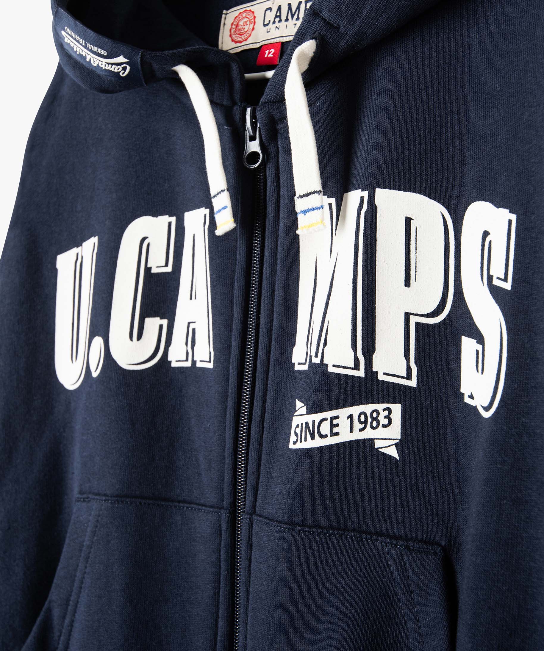 Veste à Capuche Polaire Unisexe Pour Enfants - Zip Complet - Manches Longues - Taille 1 à 13 Ans - 65% Polyester 35% Coton