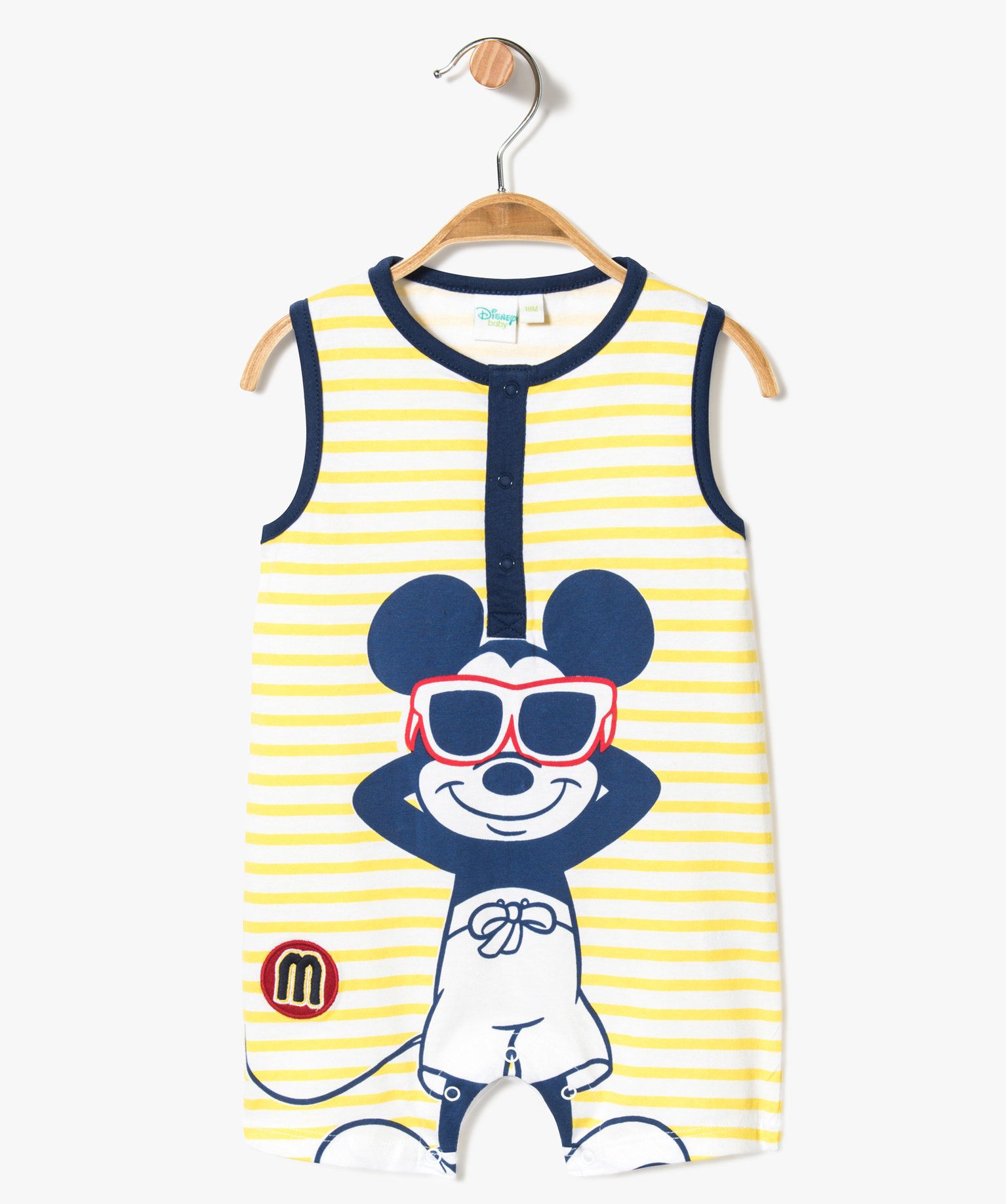 Combishort sans manches - Disney Mickey Mouse