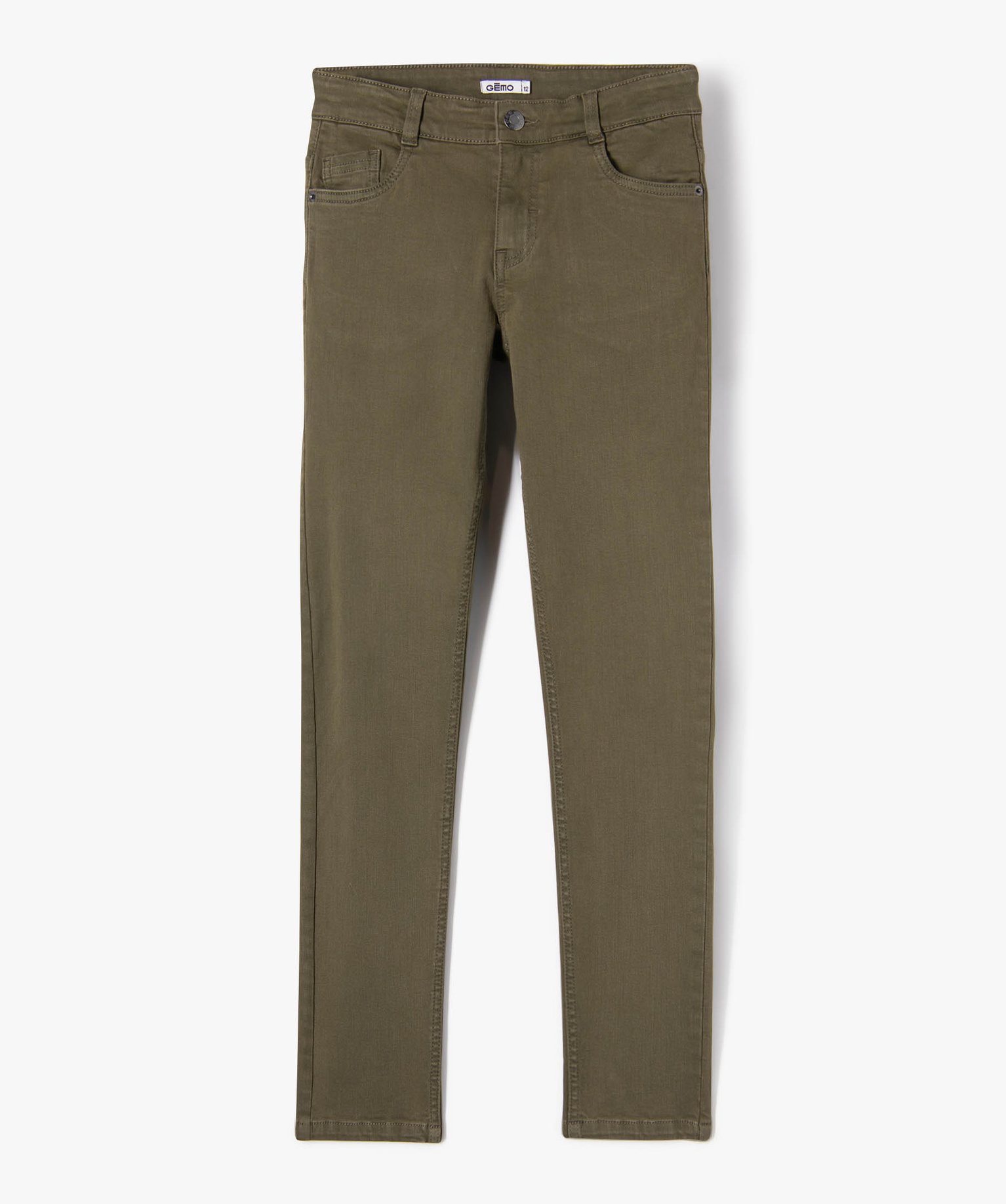 Pantalon Zara Femme Blanc Slim - Taille 36, Coton Stretch, Neuf Sans étiquette