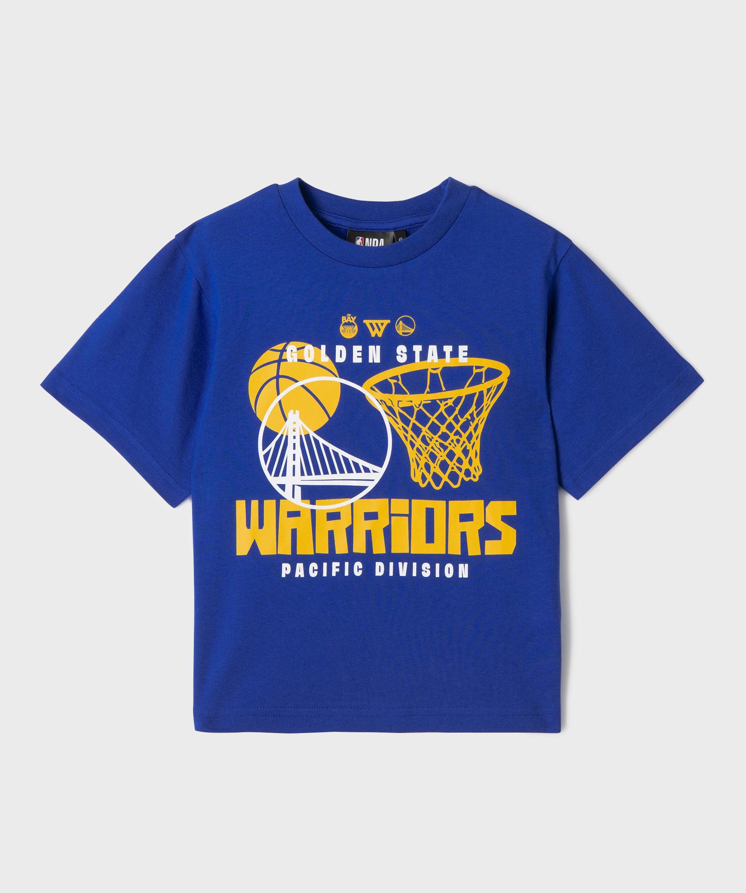 Tee-shirt imprimé col rond garçon - NBA - 10A - bleu standard - NBA