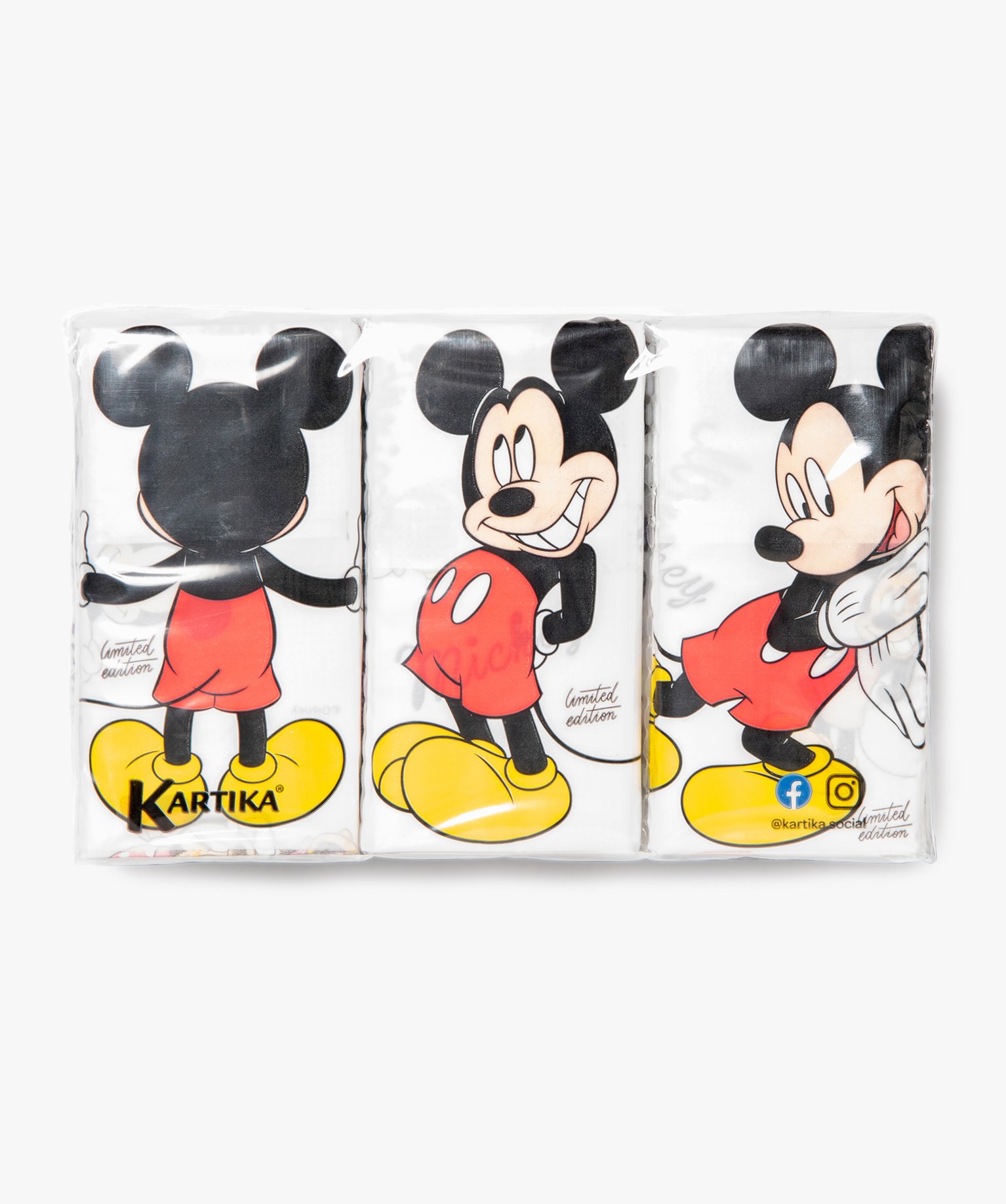 Mouchoirs jetables (lot de 6) - Mickey