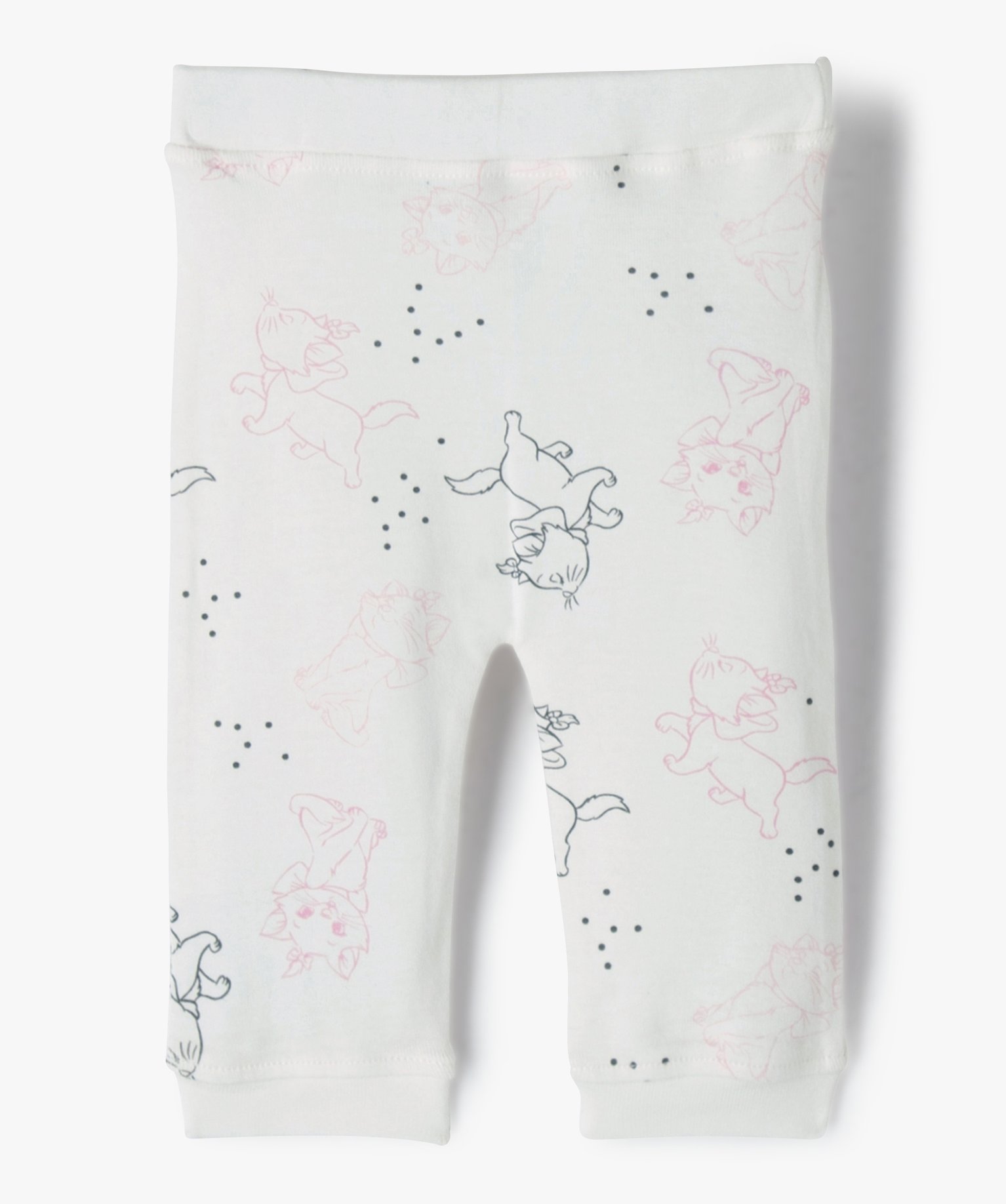 Pantalon bébé en maille souple à motifs Les Aristochats - Disney