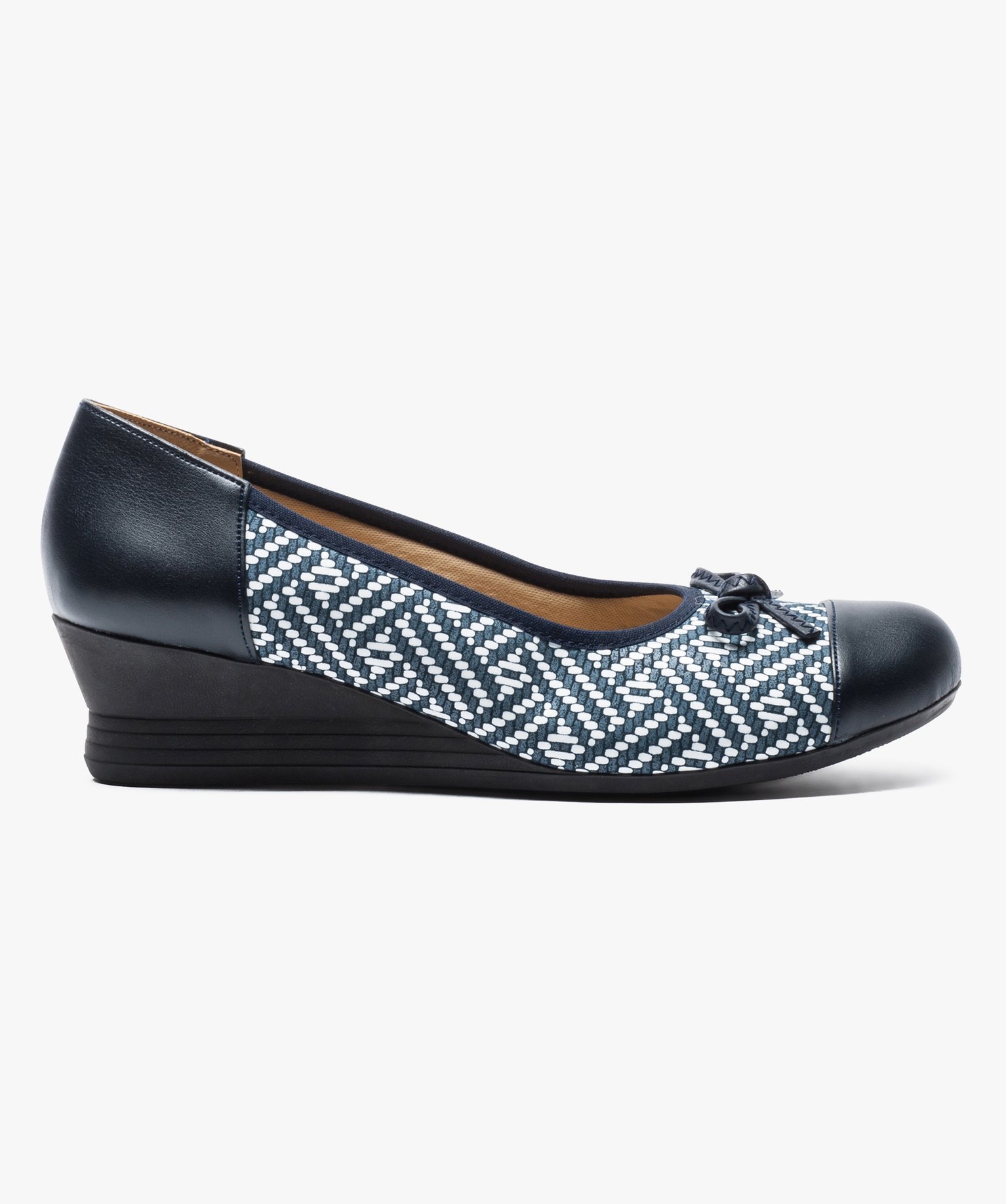 Ballerines Elara Femme à Talon Compensé - Confortables Et Style | Semelle Antidérapante | Lavable En Machine