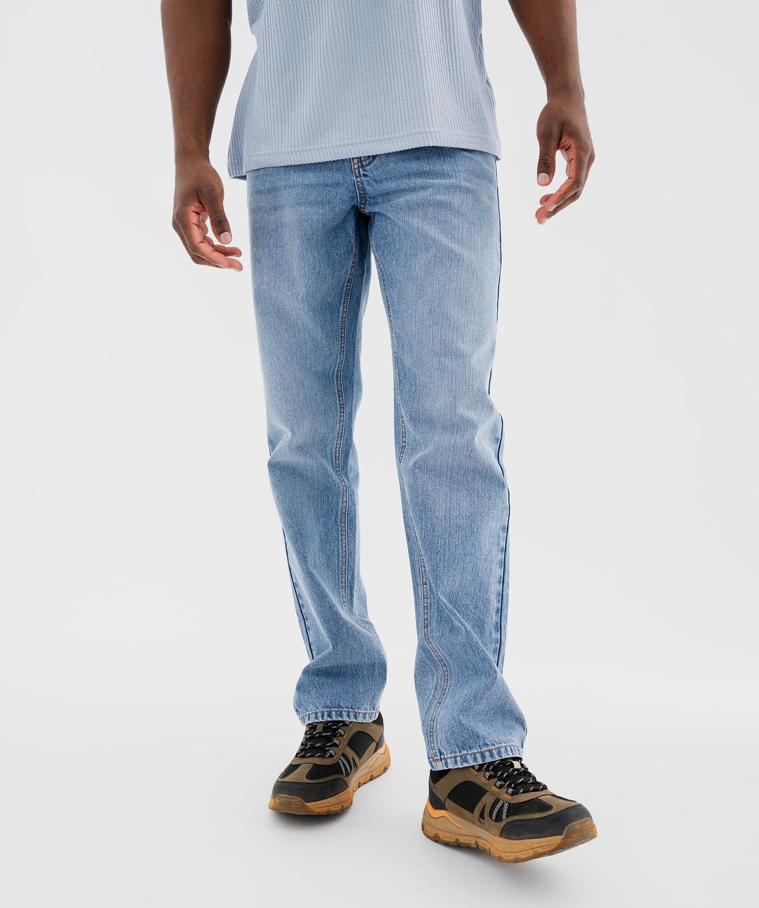 Jean Regular en denim 100% coton légèrement délavé homme - GEMO Jean Regular en denim 100% coton légèrement délavé homme - GEMO