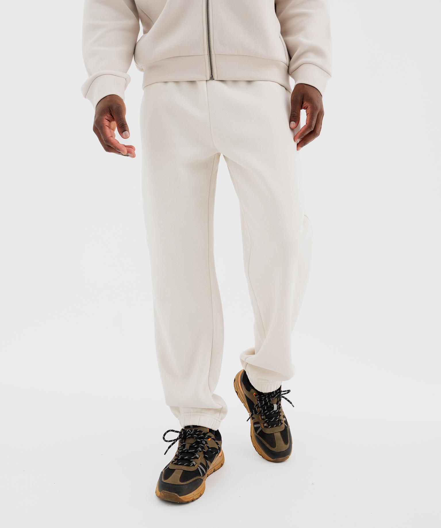 Pantalon de jogging intérieur molletonné homme - 42-44/L - beige standard - GEMO
