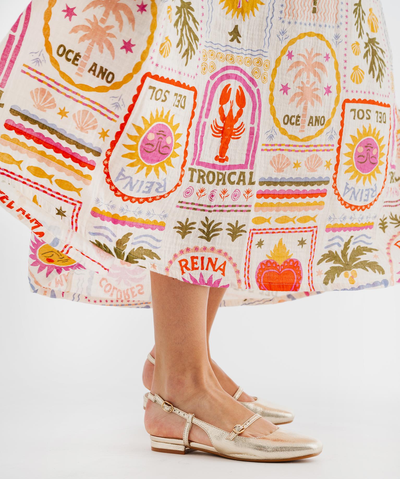 Ballerines vernies slingback à bout carré et brides femme - Follow Me - 38 - dore - FOLLOW ME