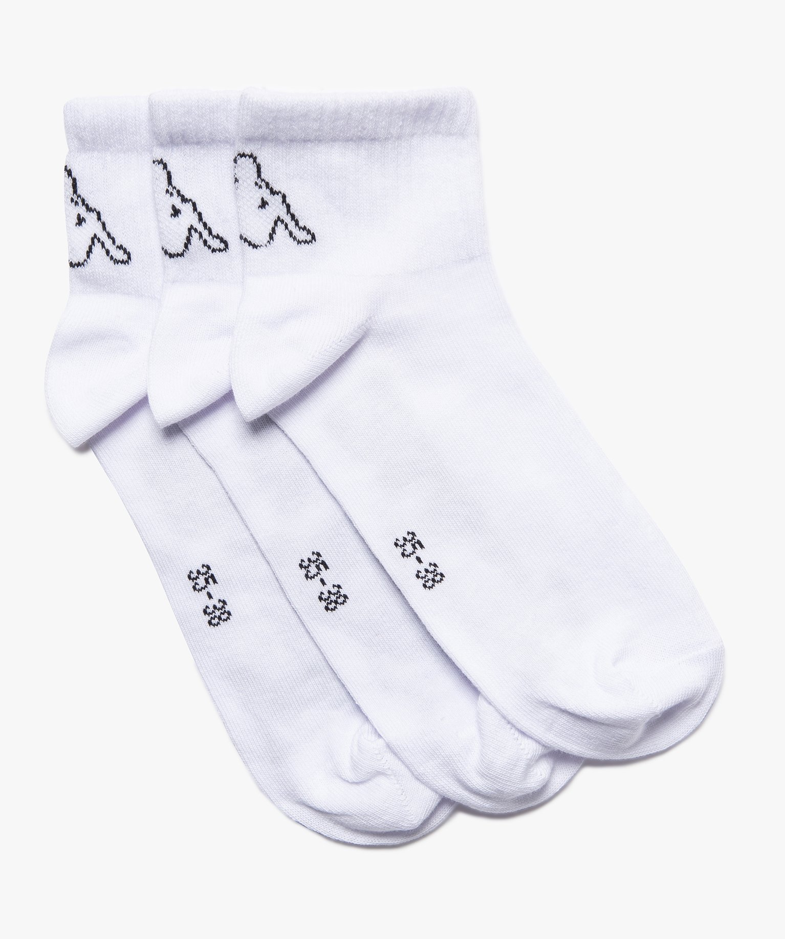 Chaussettes garçon tige courtes - Kappa (lot de 3)
