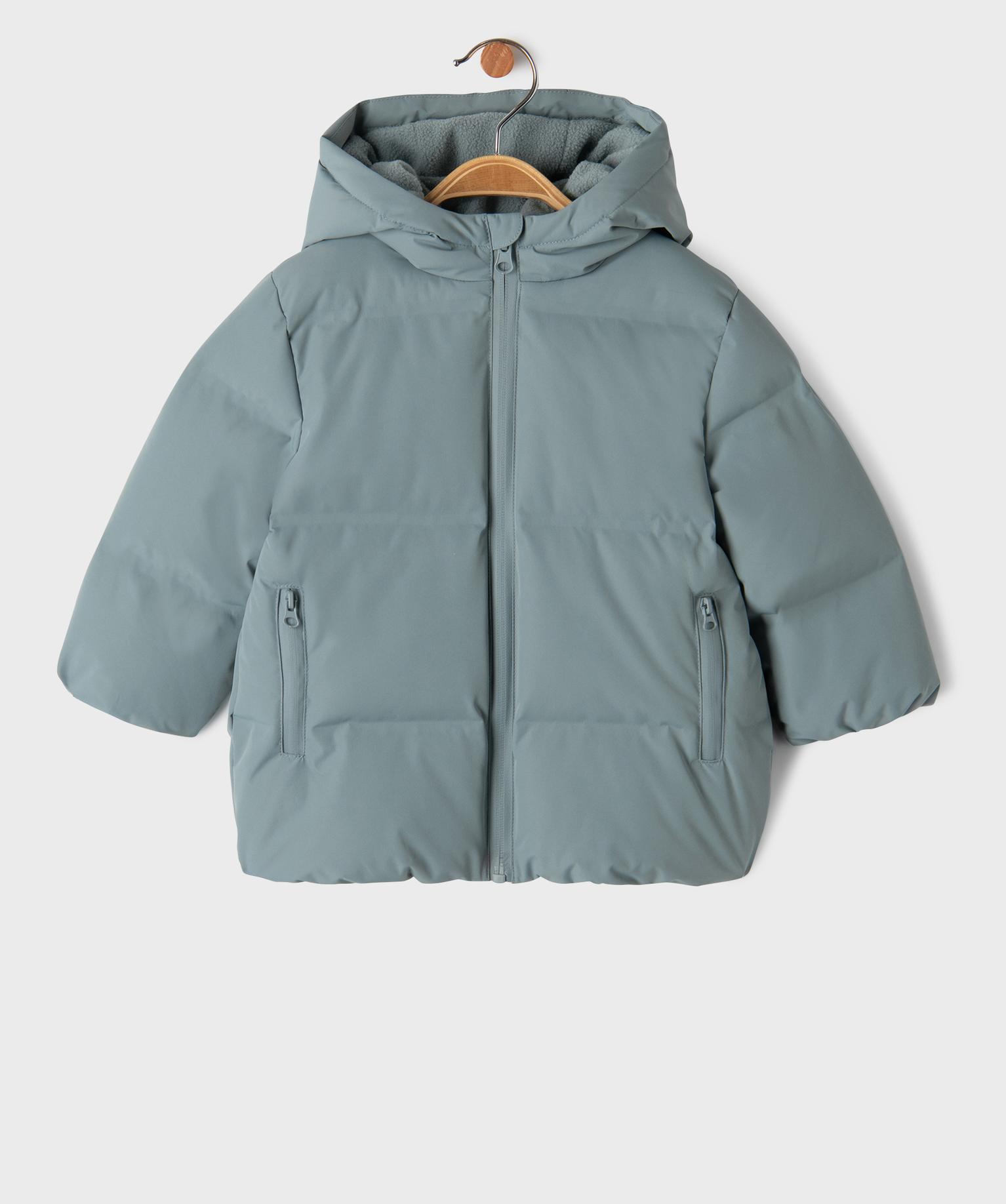 Doudoune déperlante à capuche doublure polaire bébé garçon - 24M - bleu - GEMO