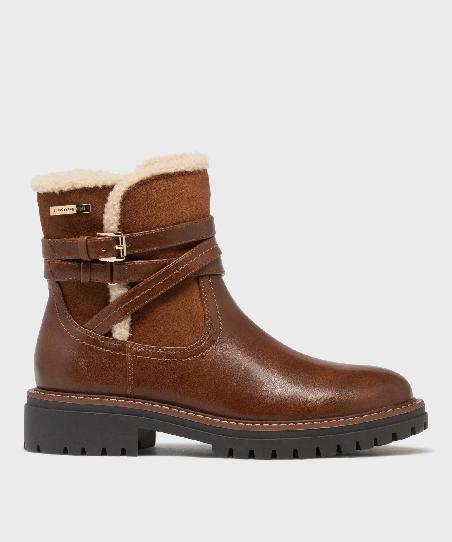 Boots bi-matières avec tige fantaisie femme - LuluCastagnette - LULUCASTAGNETTE Boots bi-matières avec tige fantaisie femme - LuluCastagnette - LULUCASTAGNETTE