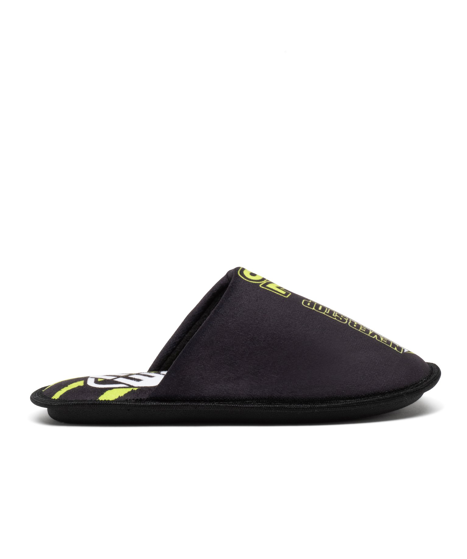 Chaussons garçon mules en velours - Freegun - 36 - noir - FREEGUN