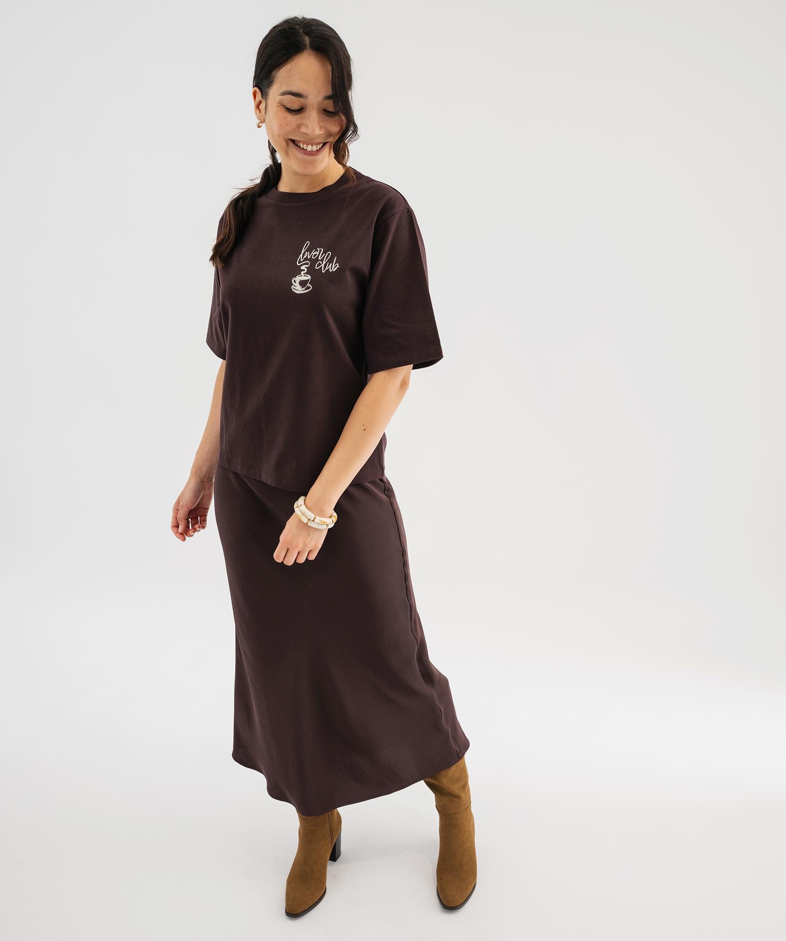 Tee-shirt manches courtes loose imprimé devant et dos femme - GEMO Tee-shirt manches courtes loose imprimé devant et dos femme - GEMO